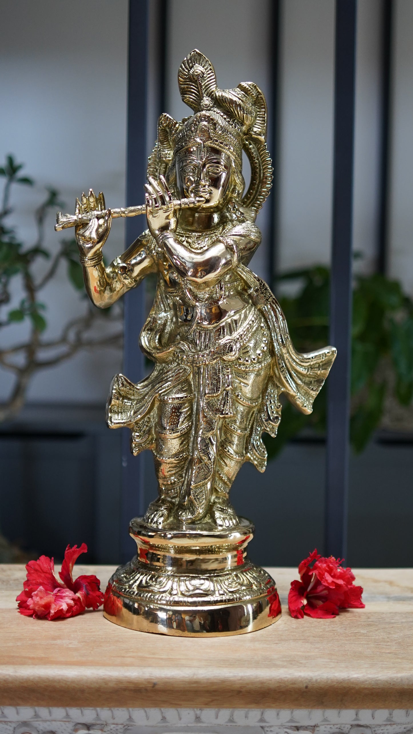Sree Krishna Brass Idol