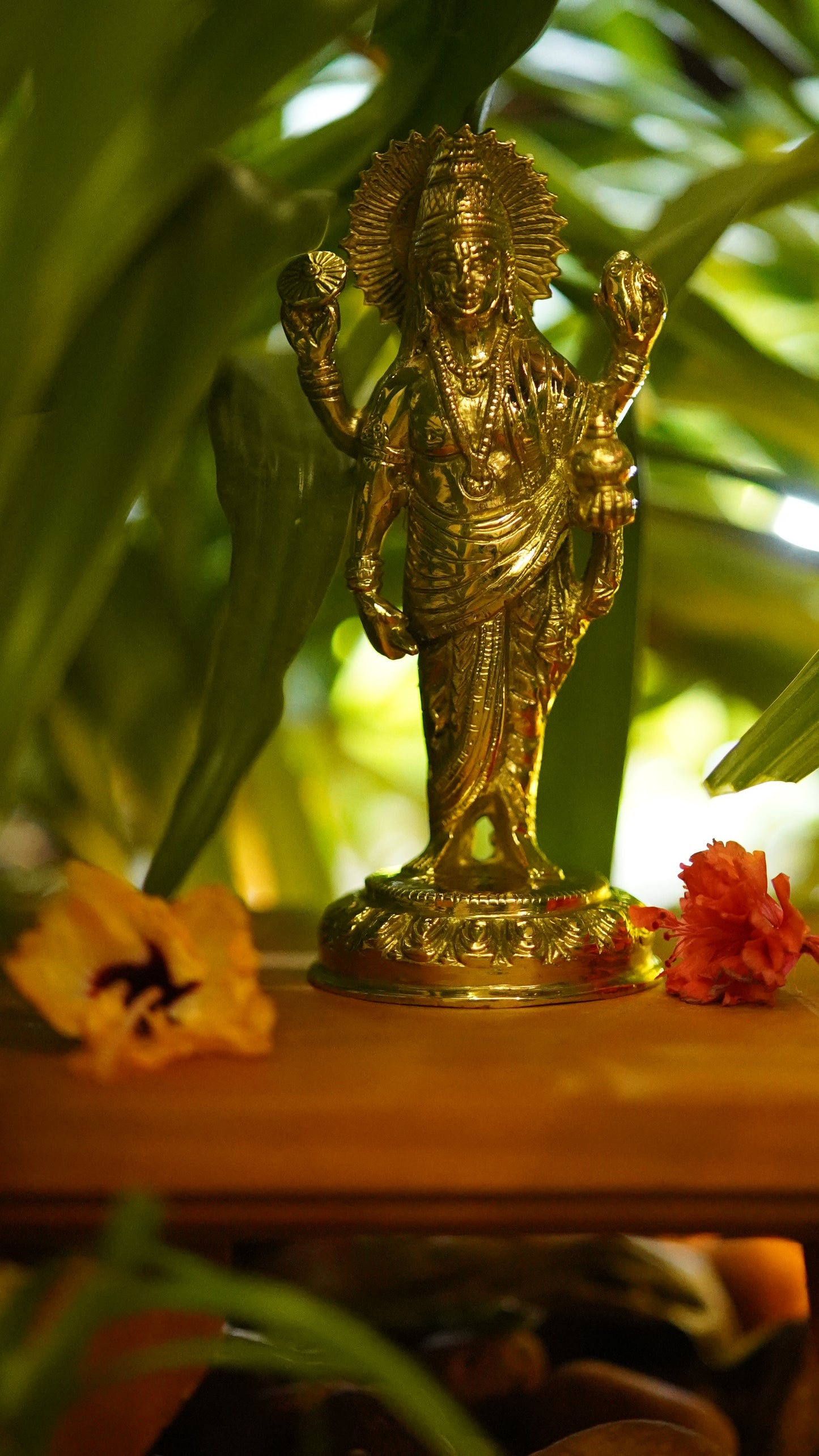 Dhanvantri Brass Idol - Medium