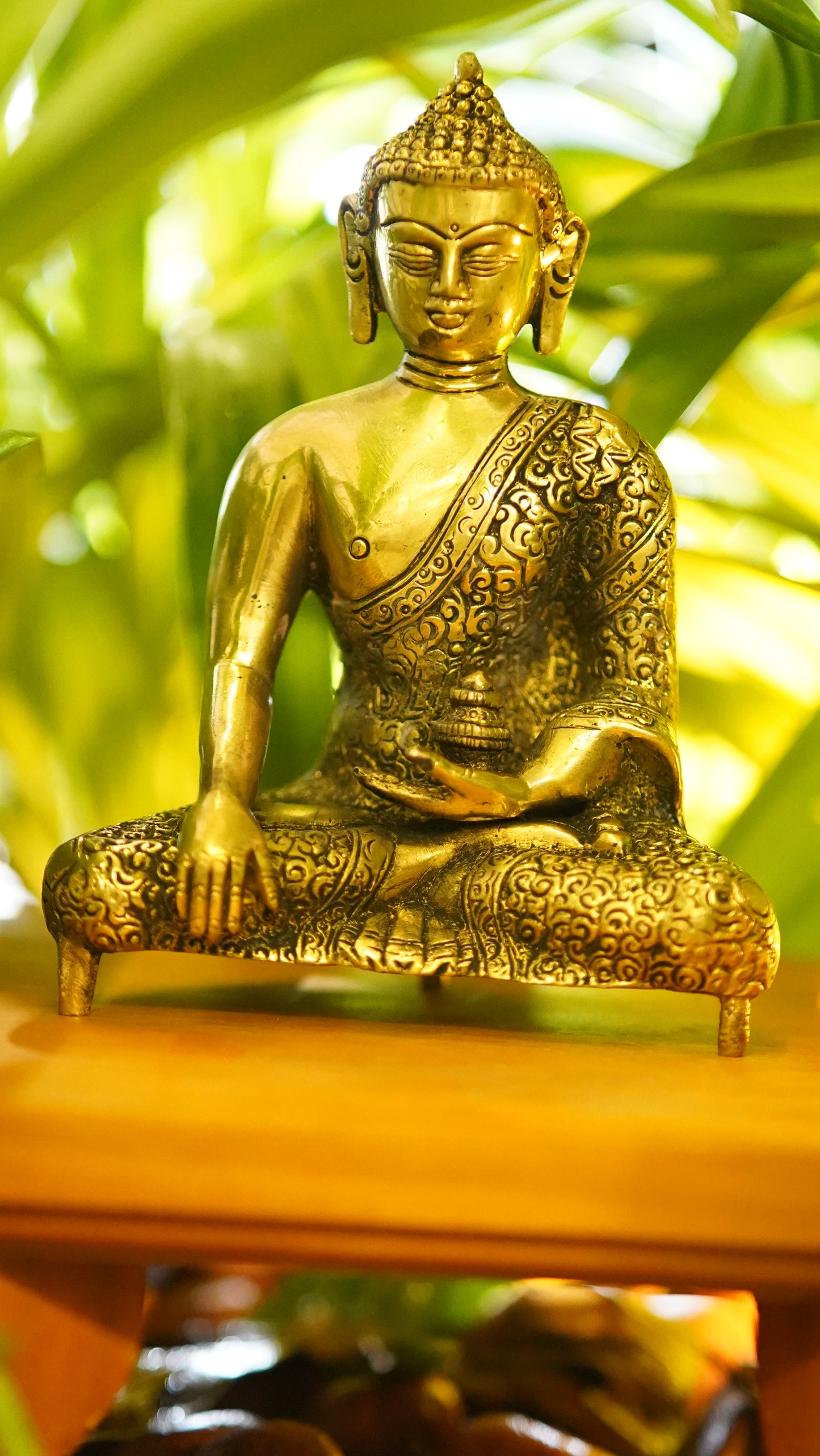 Lord Buddha Brass Idol