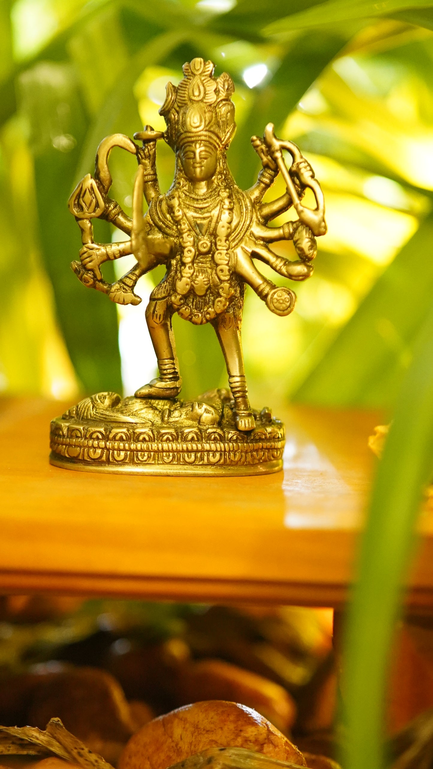 Maha Kali Brass Idol - Small