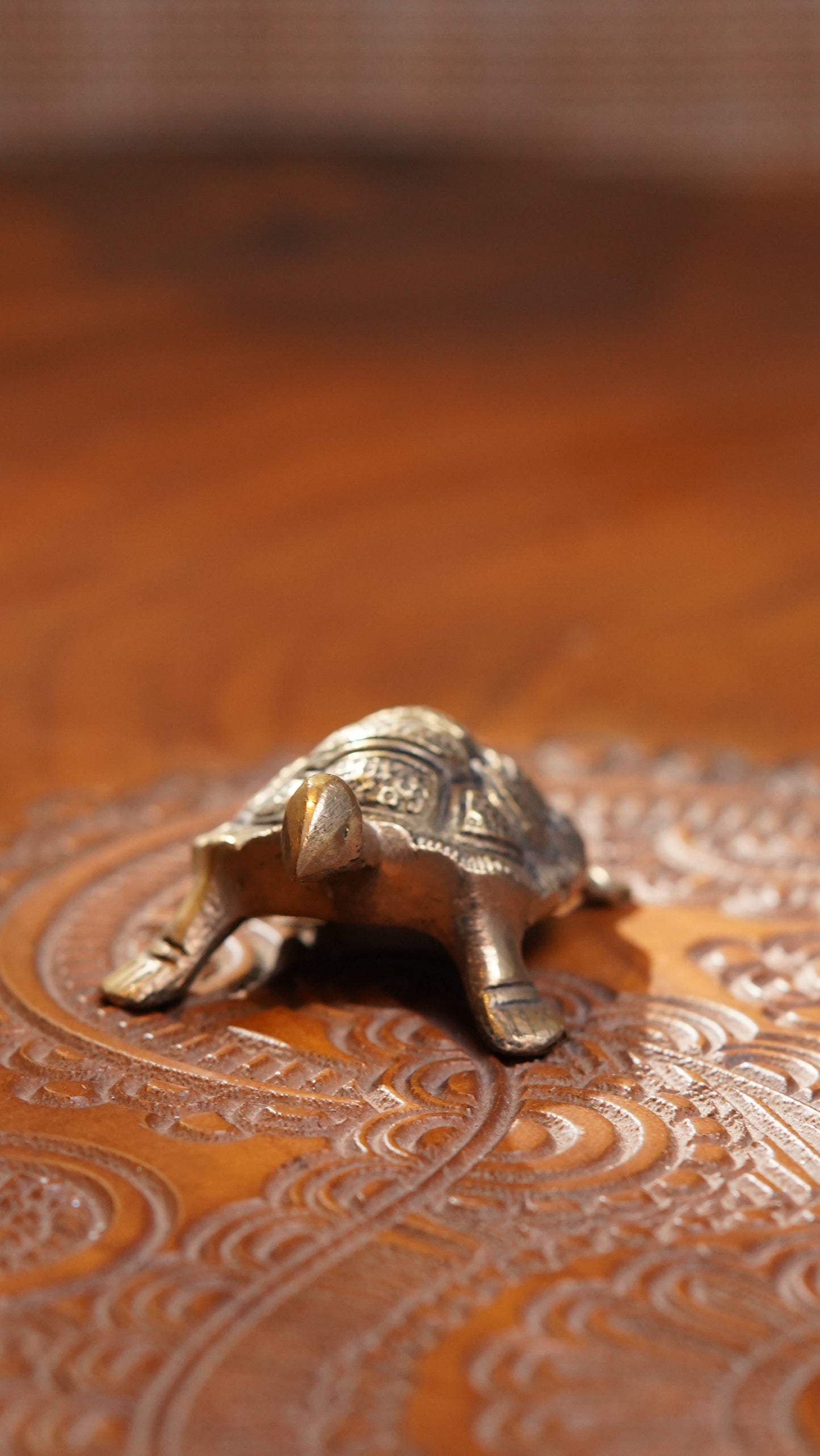 tortoise koorma Brass idol