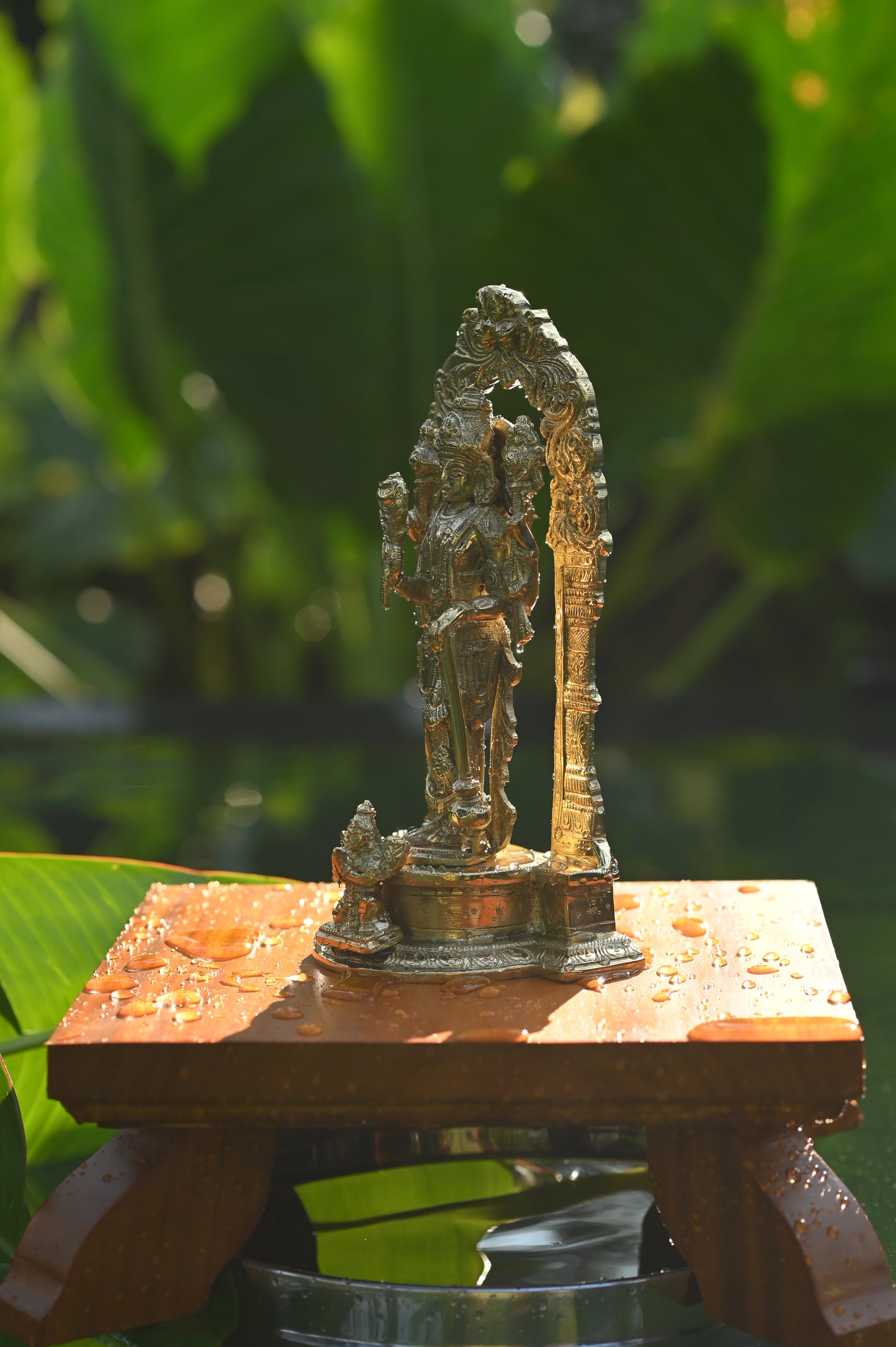 Lord Maha Vishnu Brass Idol