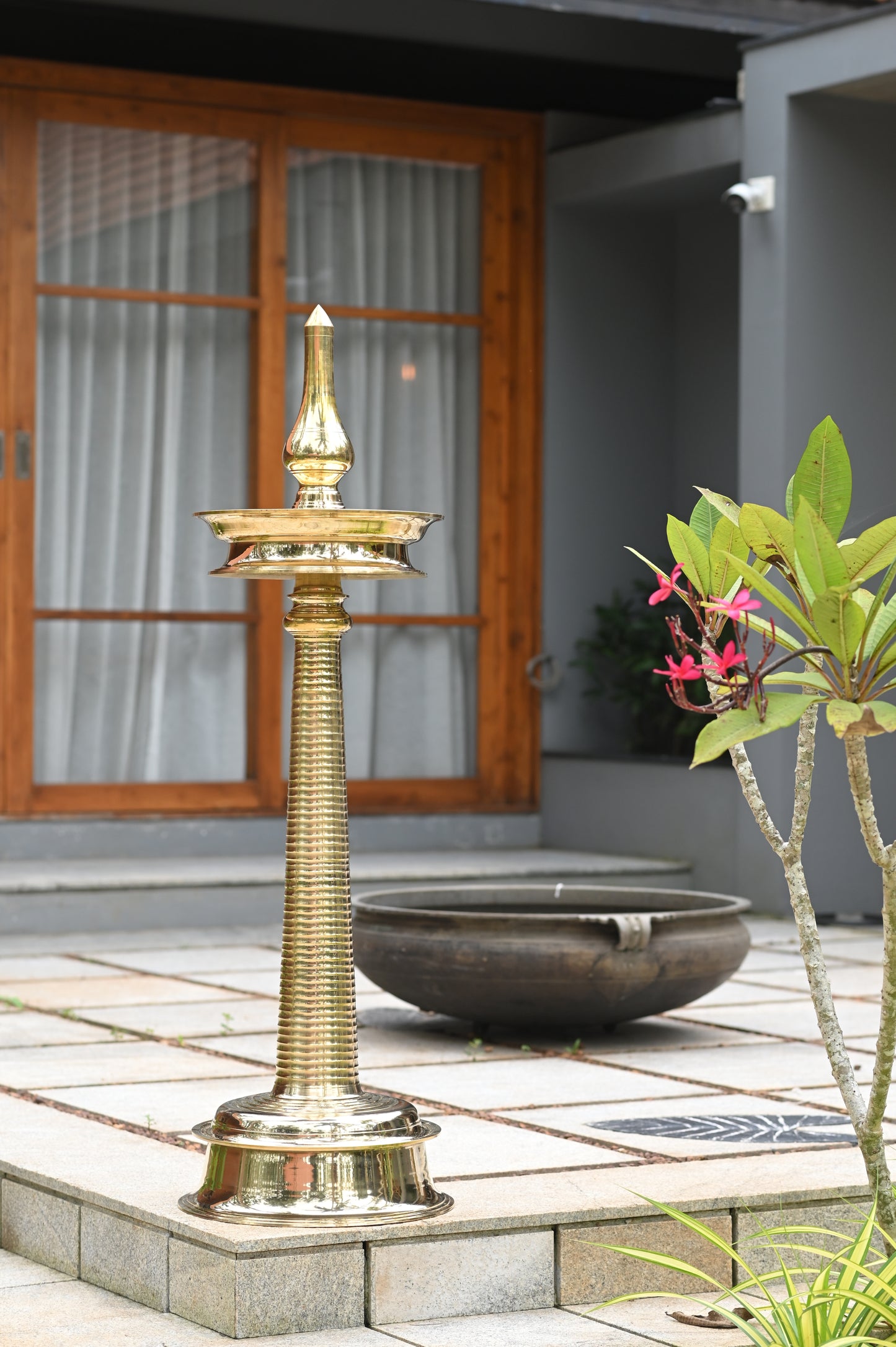Authentic Kerala Brass Oil Lamp
