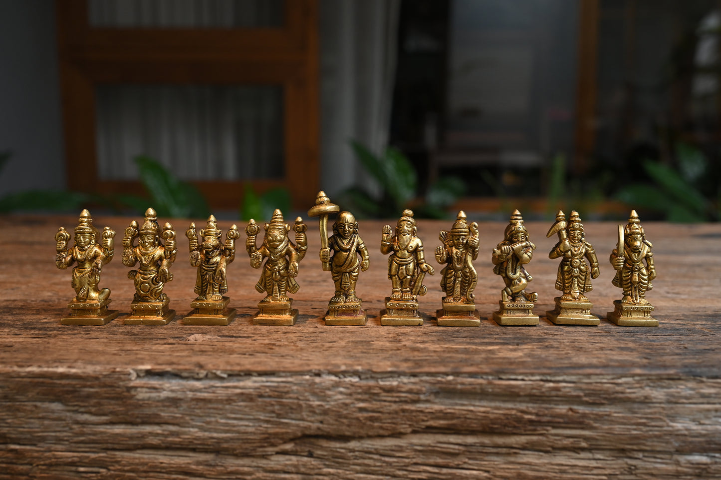 Dhasavathara Brass Set