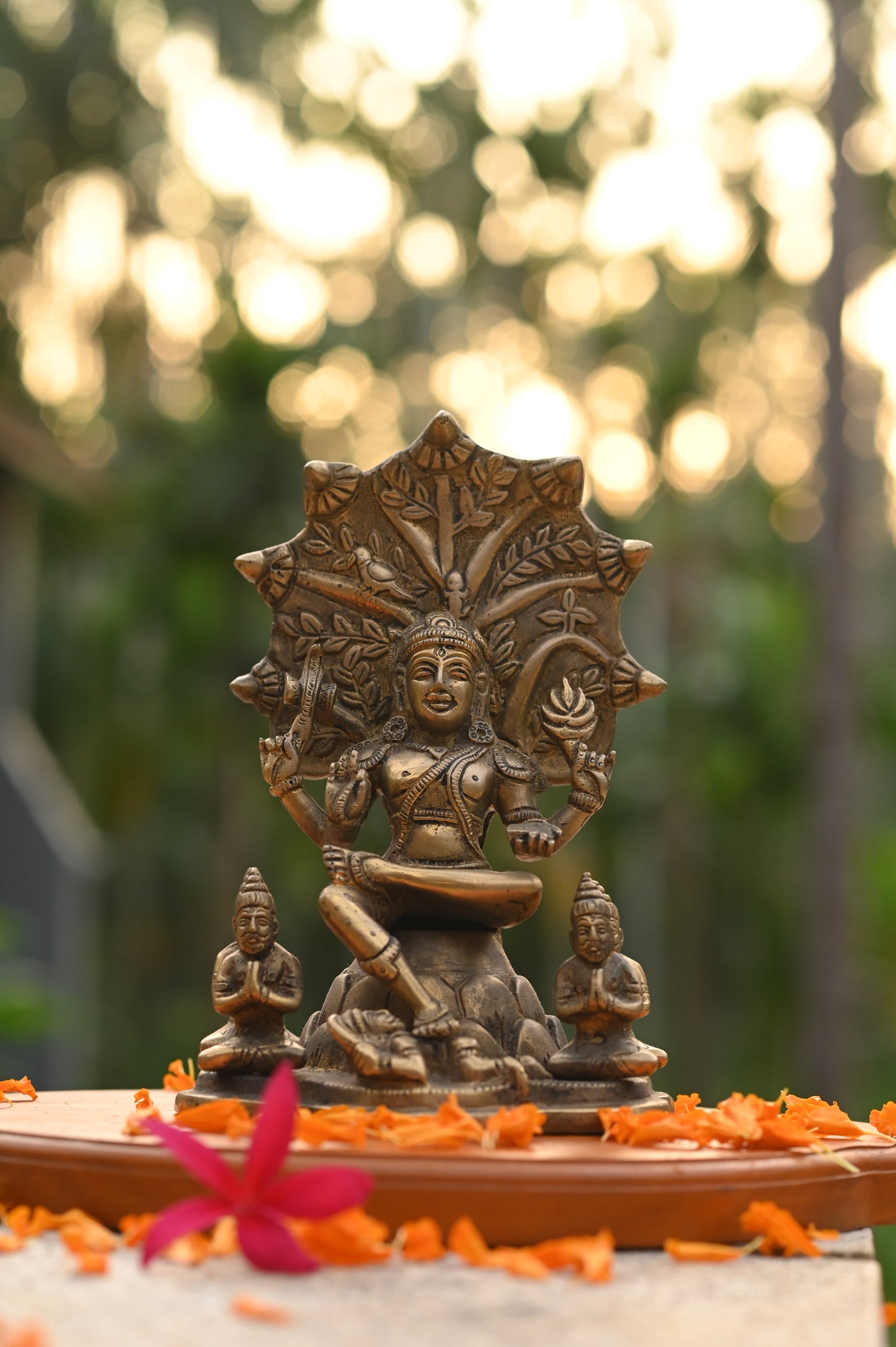 Lord Dakshinamurthy Brass Idol