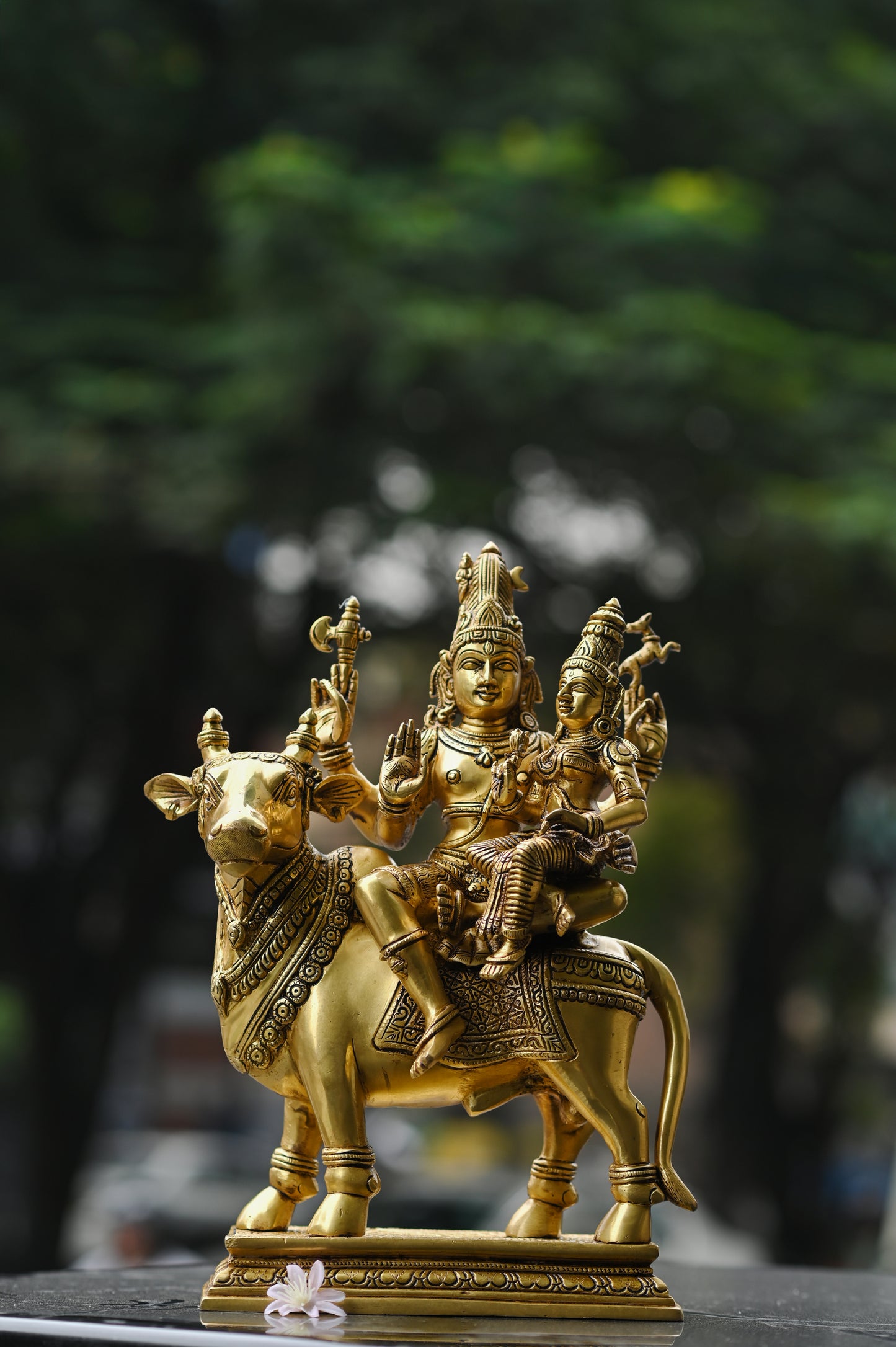 Shiva–Parvati on Nandi