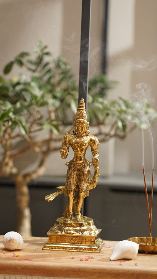 Lord Subrahmanya Brass Idol