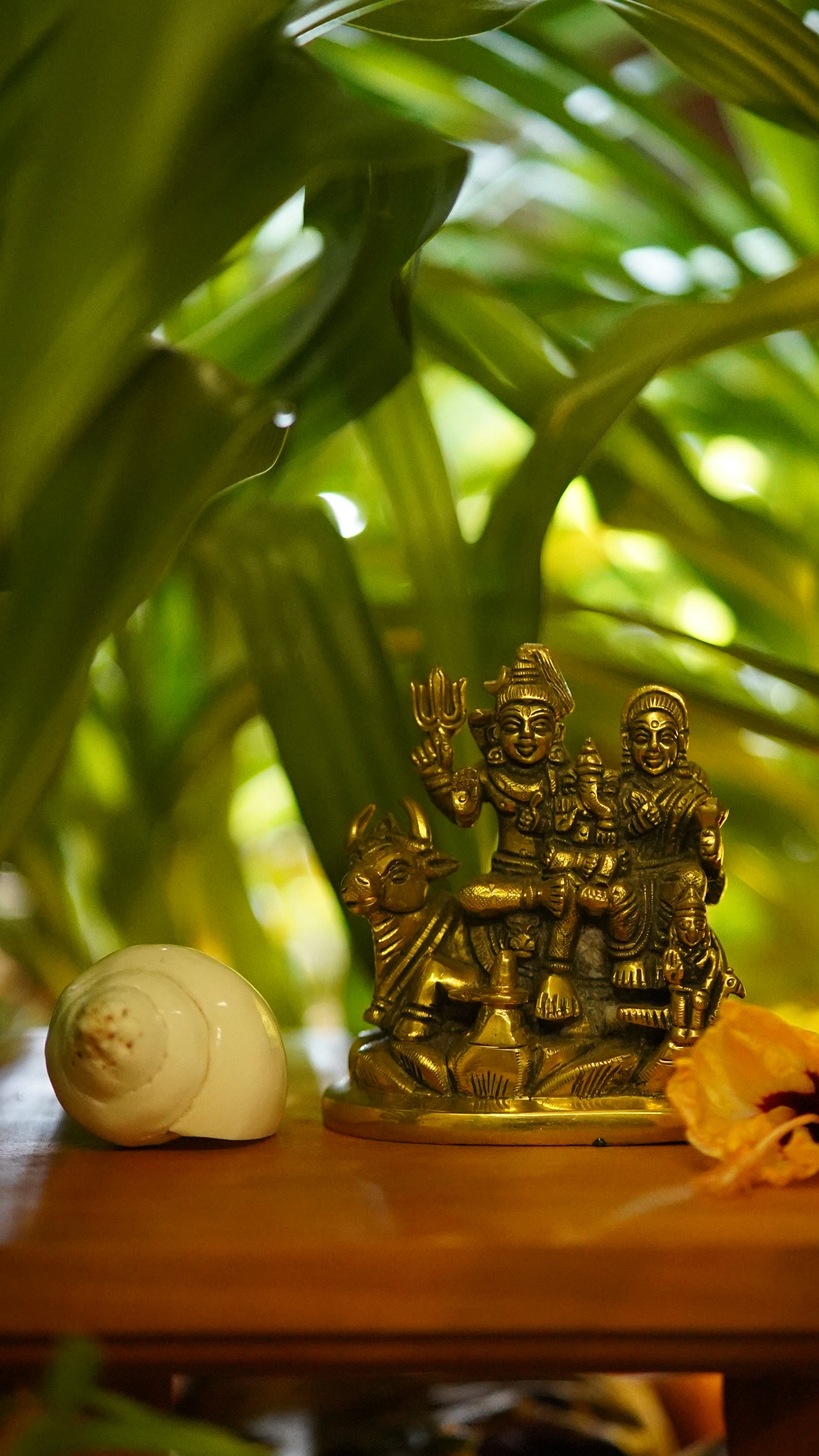 Lord Shiva, Parvathi and Nandi