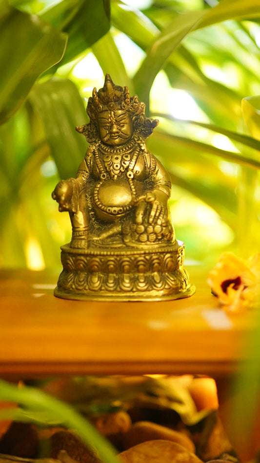 Kubera Brass 4.5"