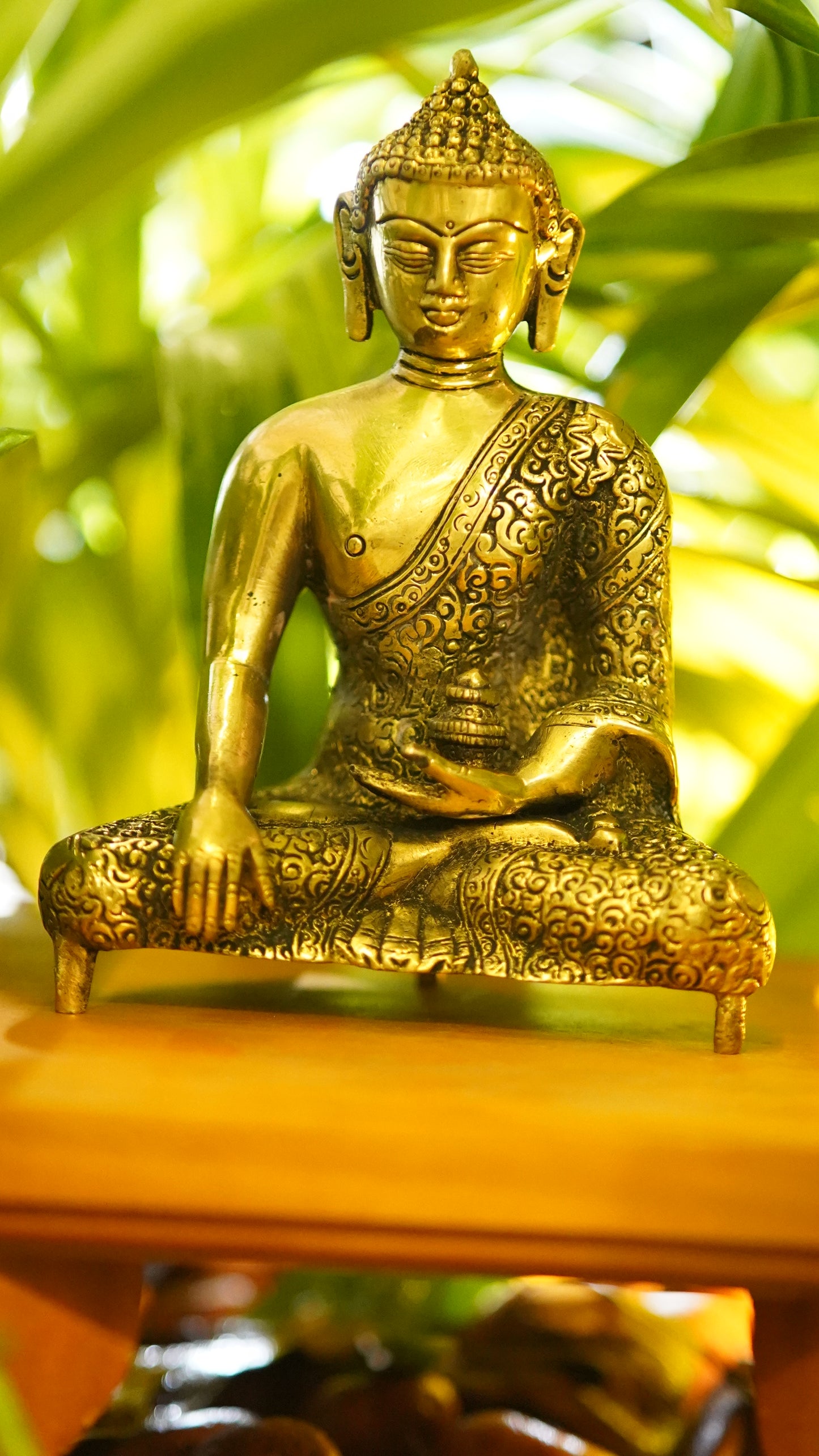 Lord Buddha Brass Idol