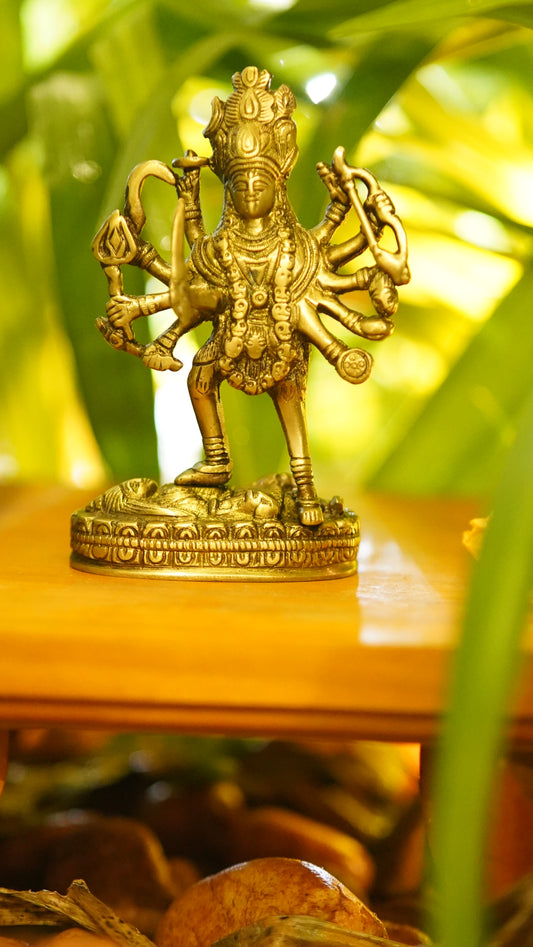Maha Kali Brass Idol - Small