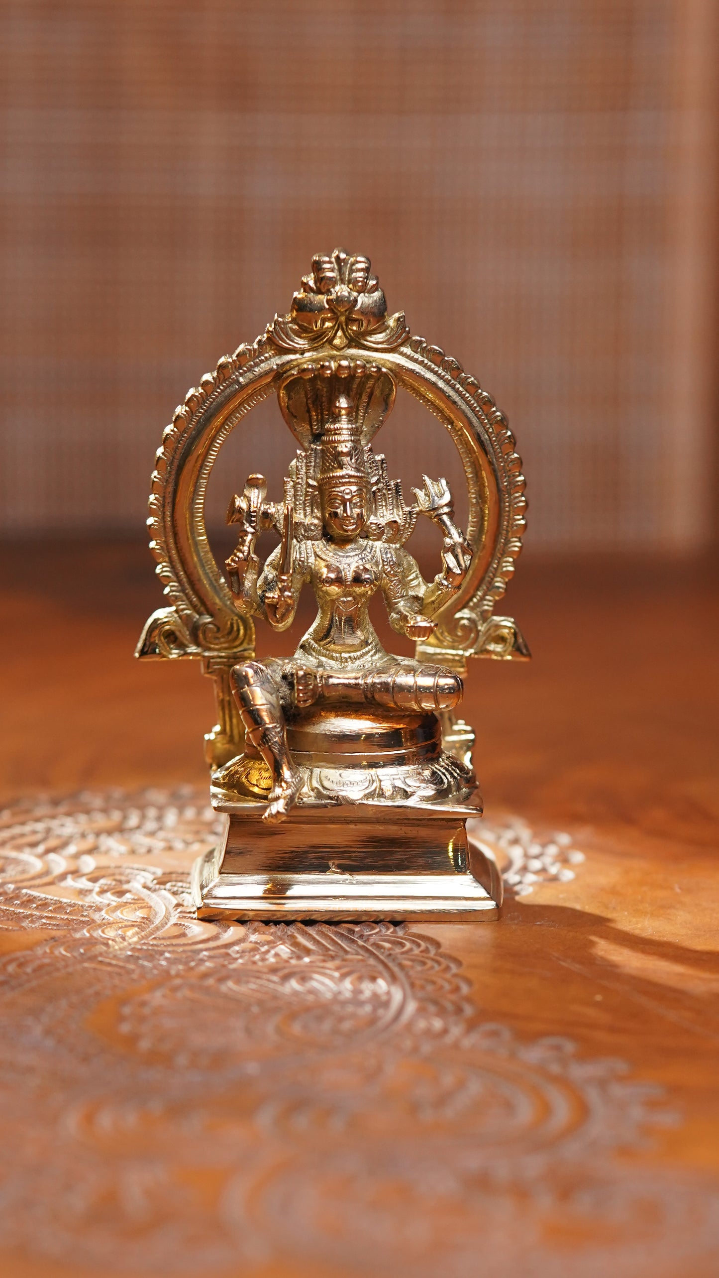 Mariyamma brass Idol small 5