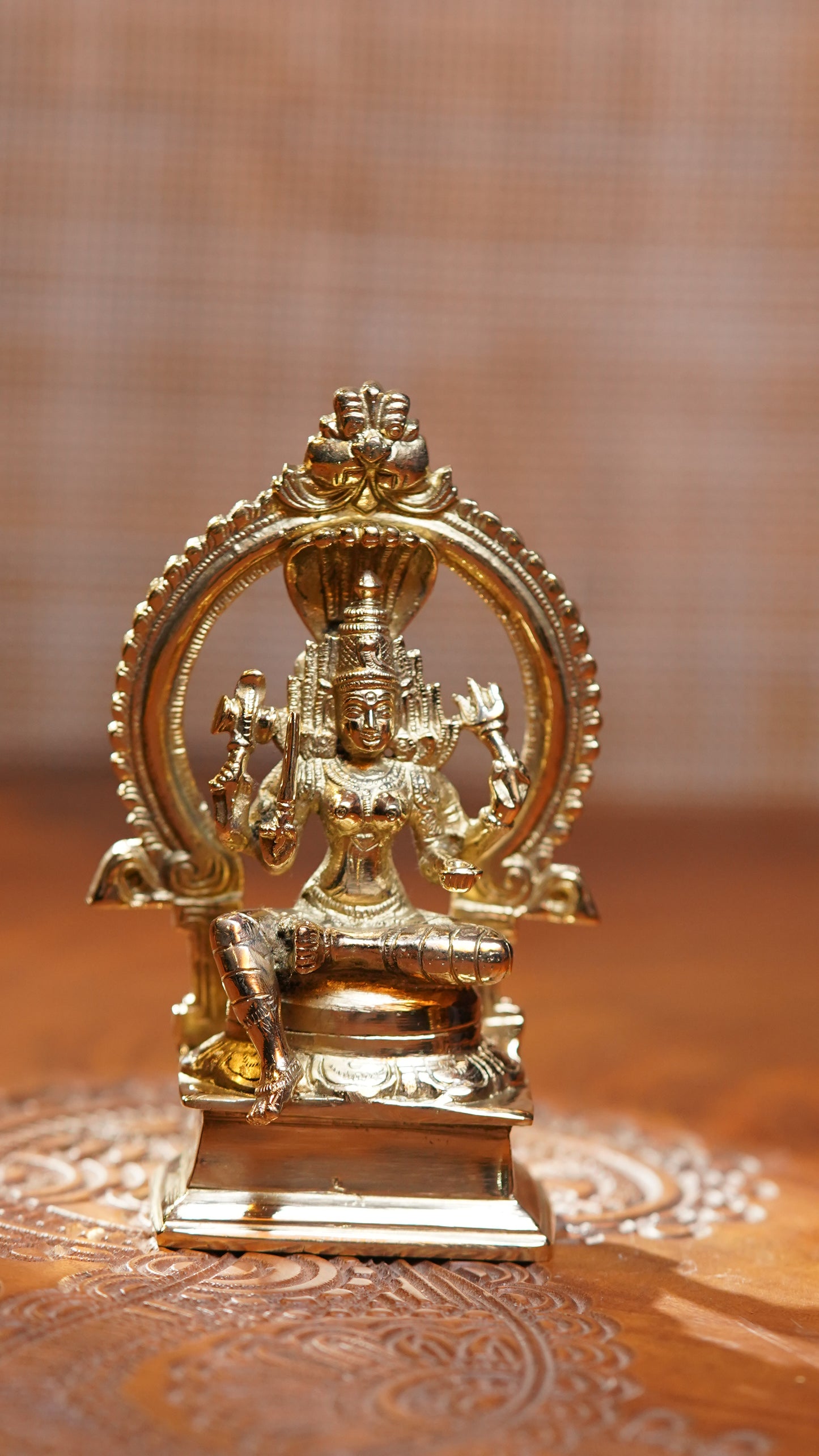 Mariyamma brass Idol small 5