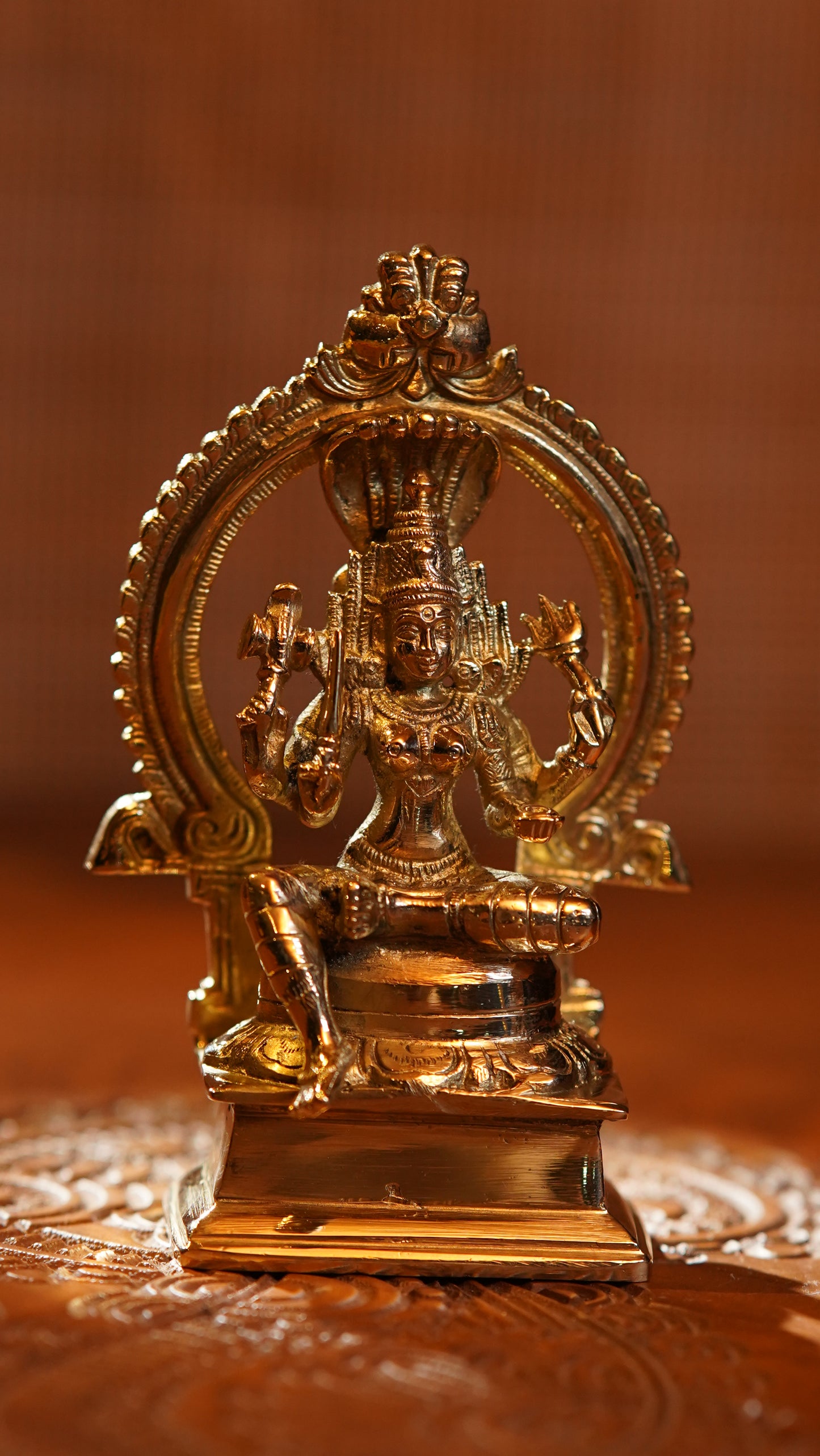 Mariyamma brass Idol small 5