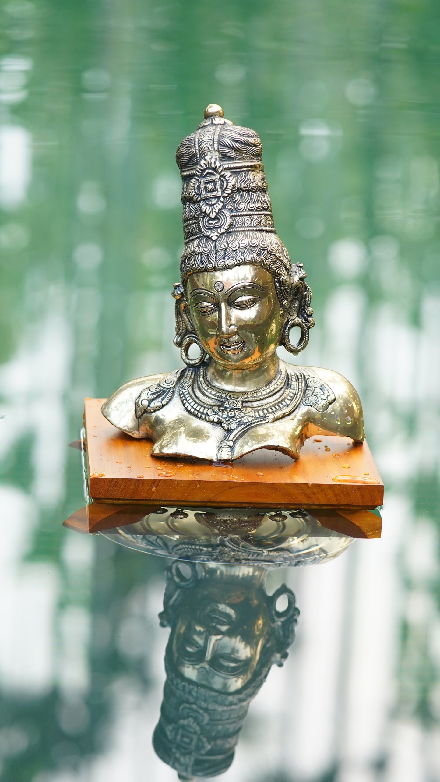 Parvathi Devi Head Idol 12"