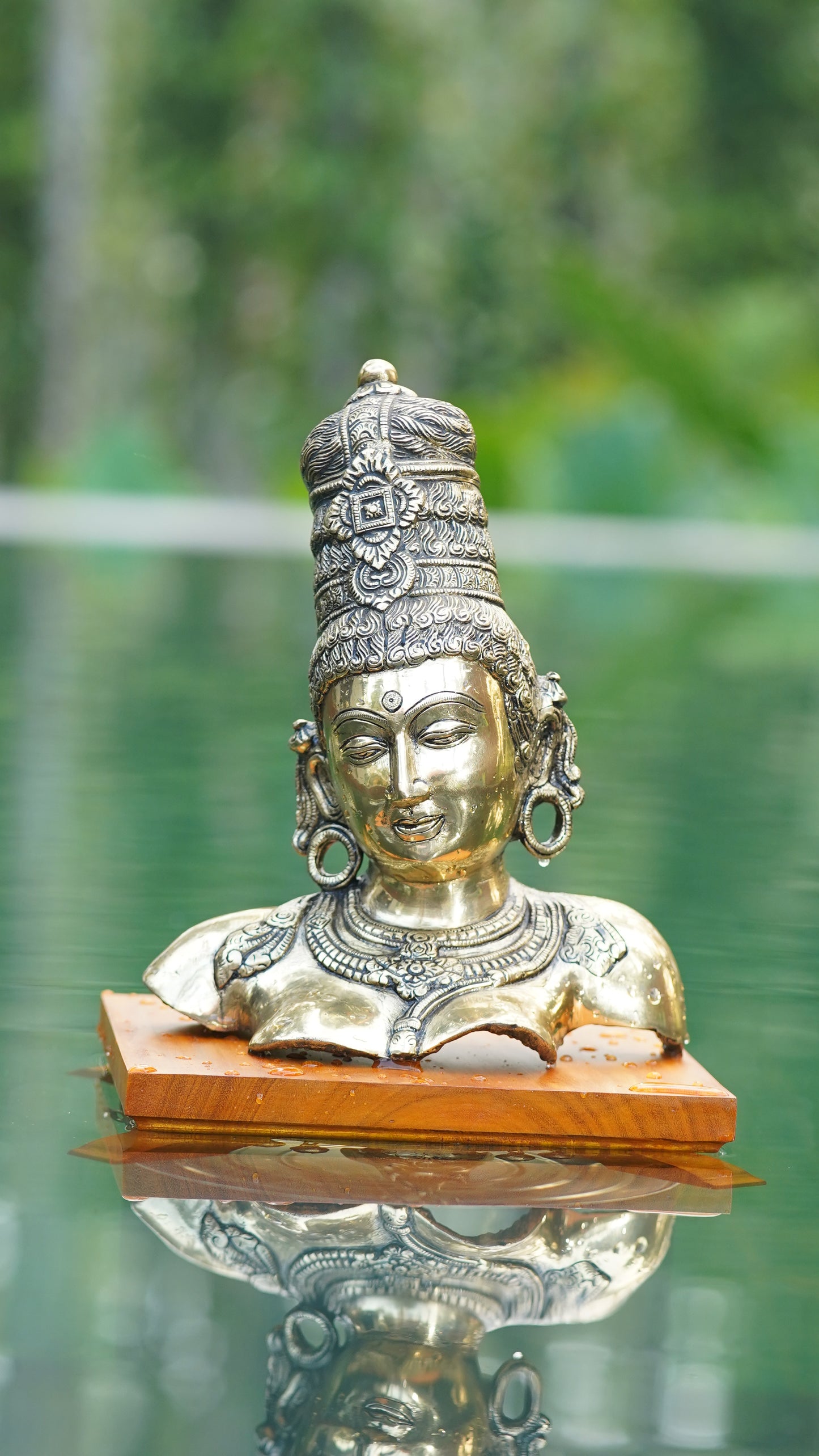 Parvathi Devi Head Idol 12"