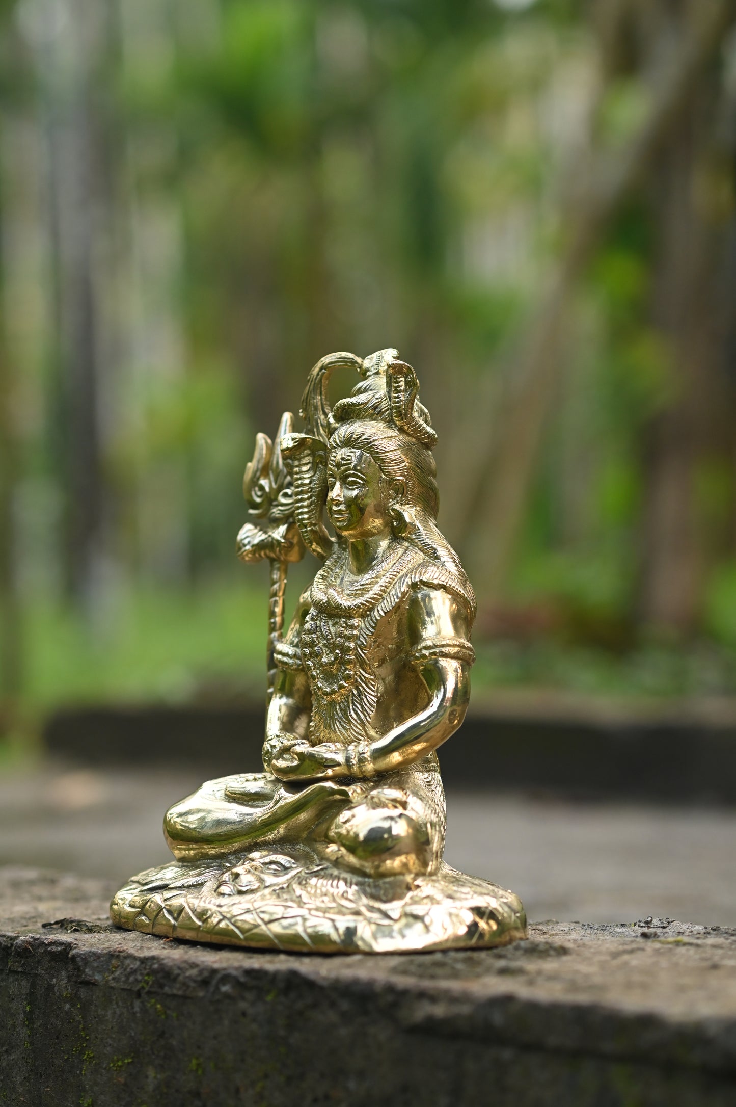 Lord Shiva Brass Idol - Medium