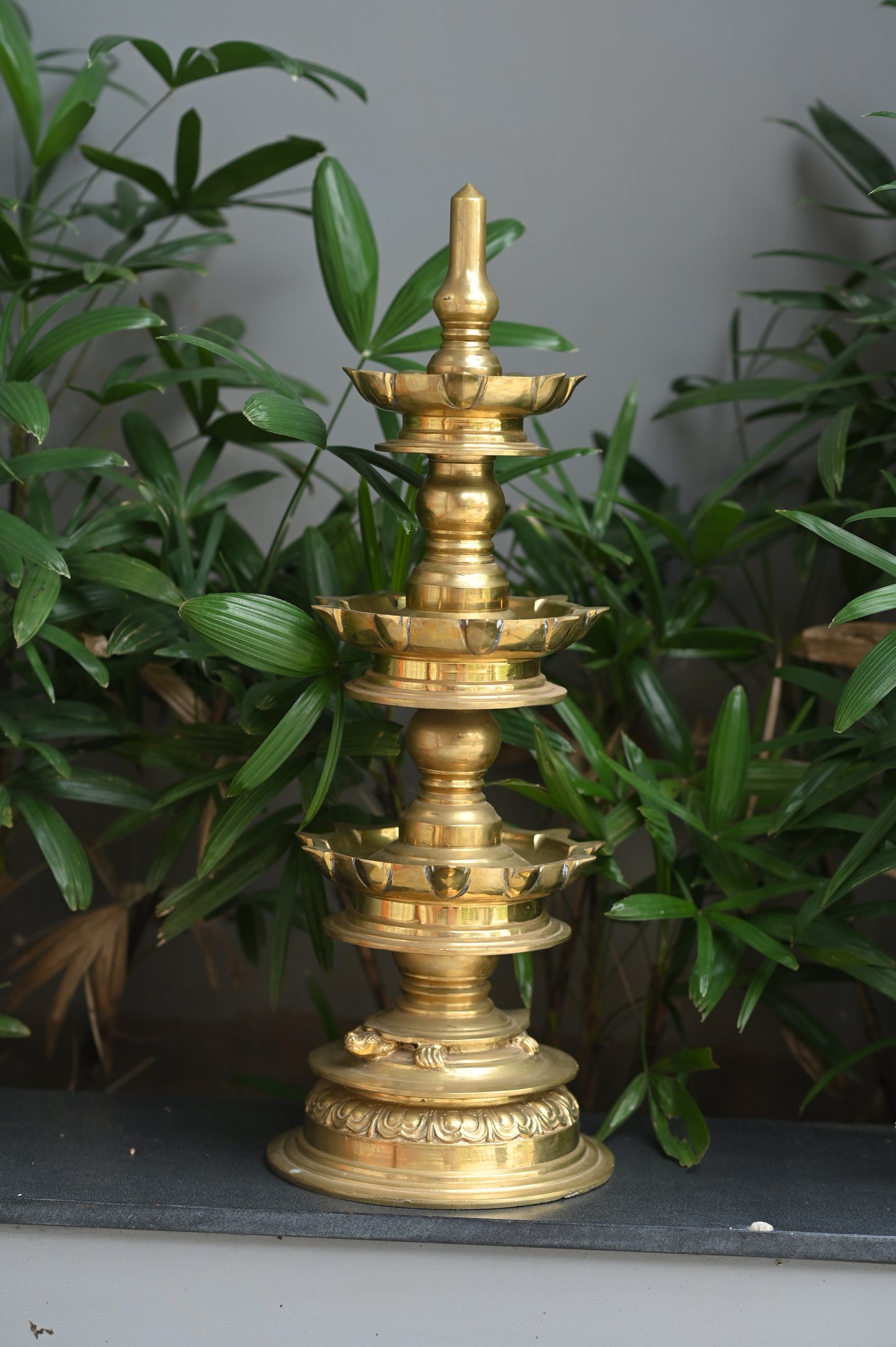 Vaasthu Vilakku Brass Oil Lamp Medium