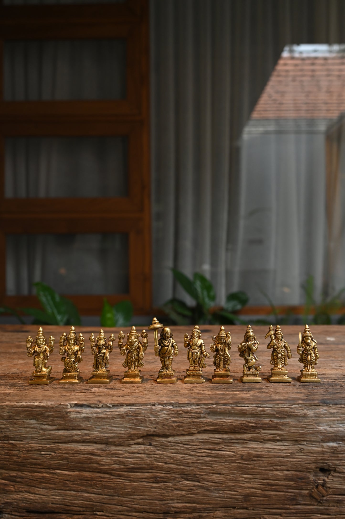 Dhasavathara Brass Set