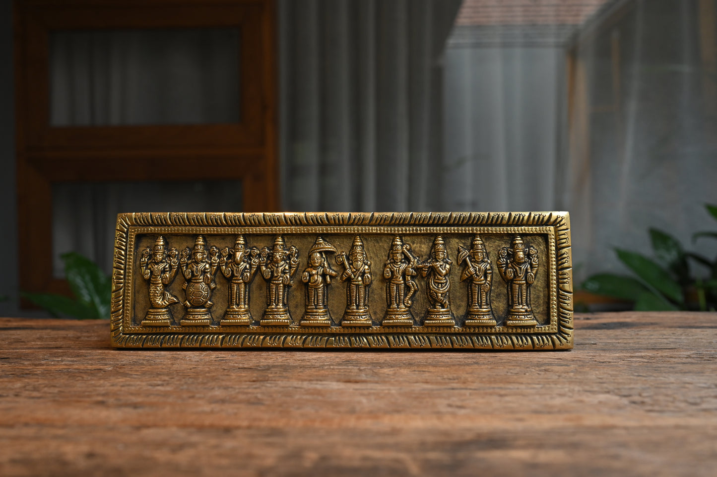 Dhasavathara Brass Set