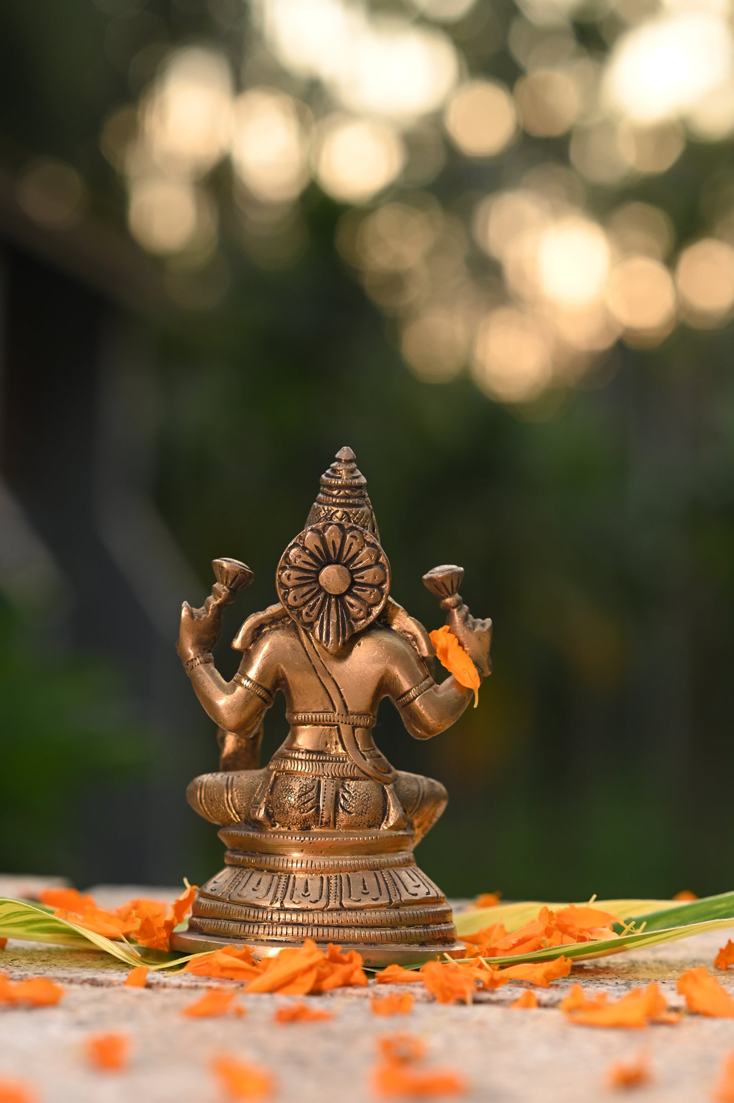 Maha Lakshmi Brass Idol