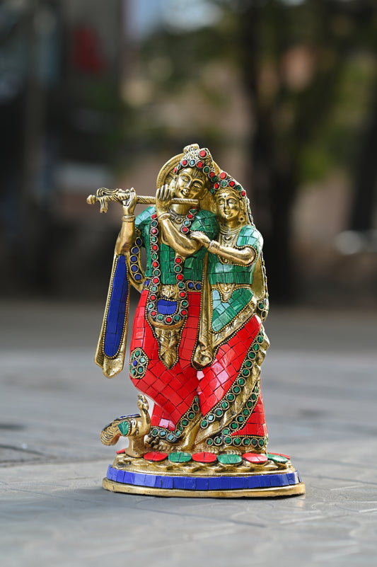 Radha Krishna (Stone)
