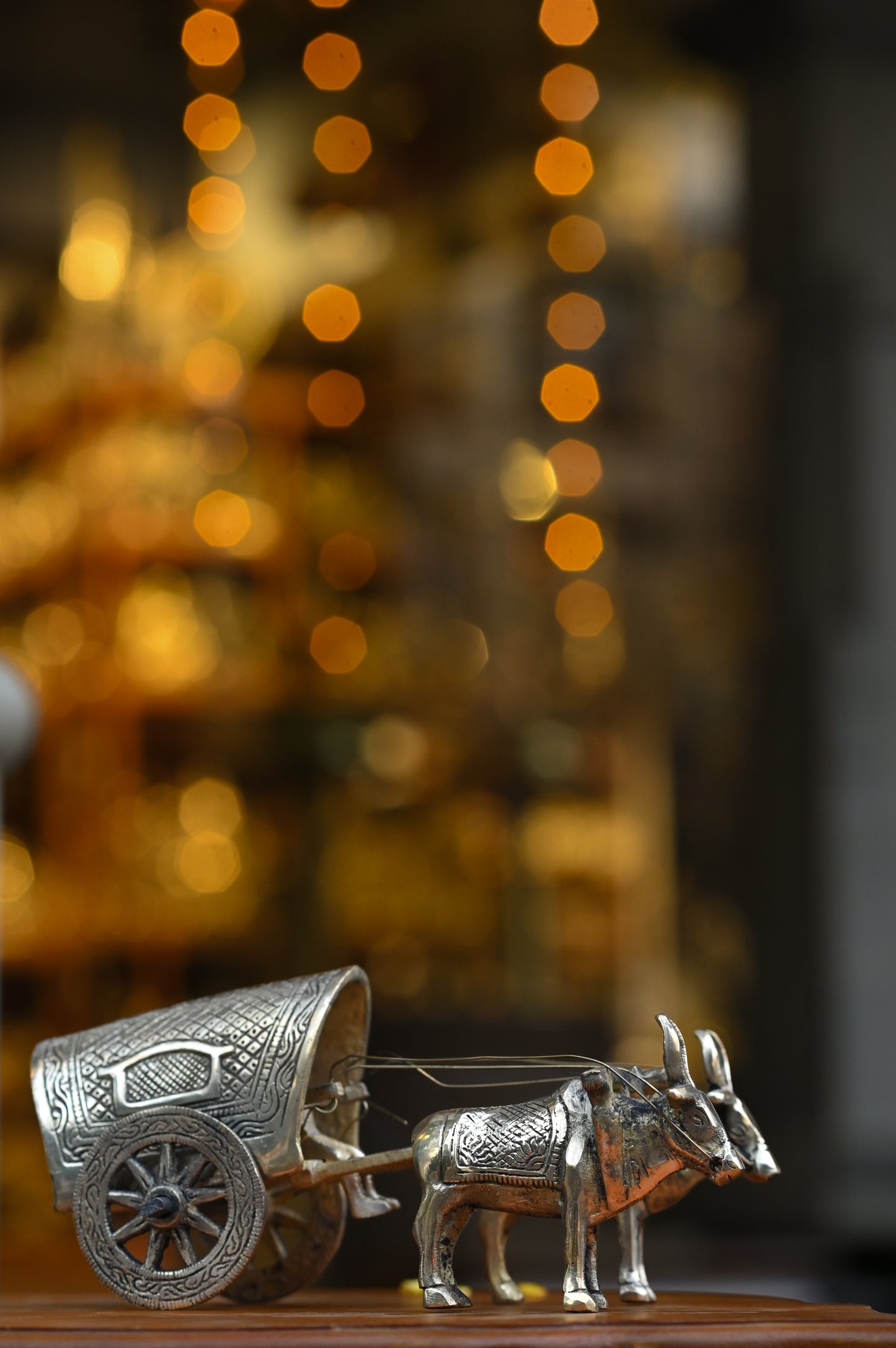 Traditional Bullock Cart Miniature