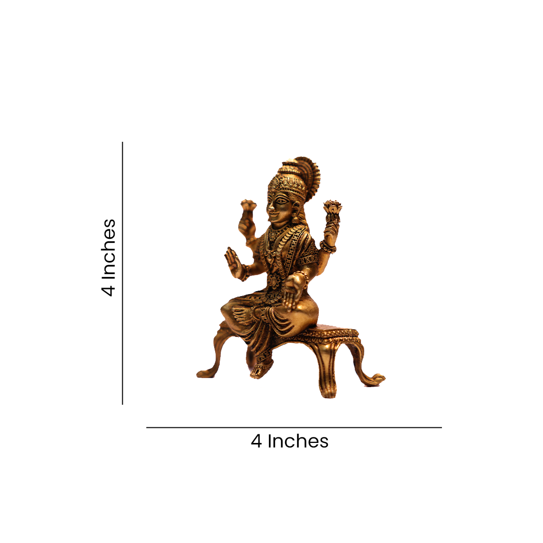 LAKSHMI GANESH CHWKY (SET) 4"