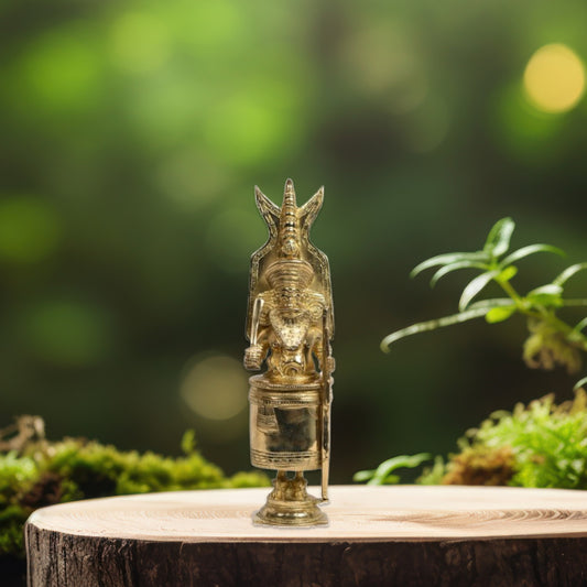 Premium Muthappan Brass Idol