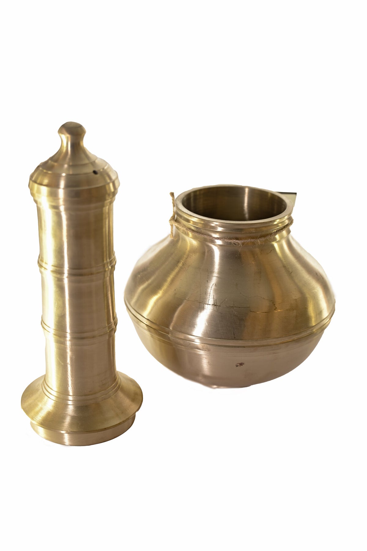 Brass Kerala Puttu Kudam (Puttu Maker) – 15 Inch
