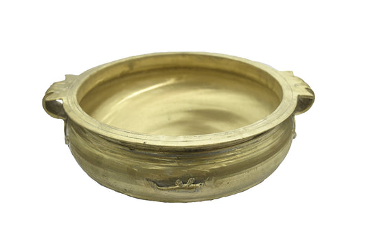 Brass Kerala Vattalam (Traditional Vessel) – 13 Inch