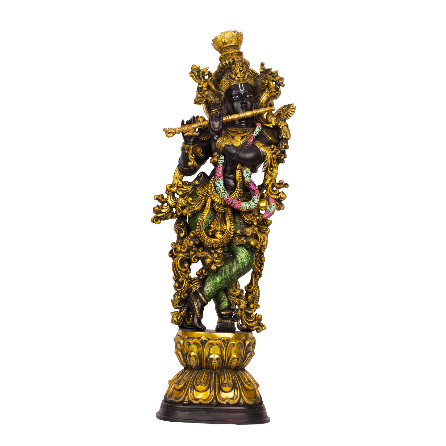 KRISHNA 30" BLACK & YELLOW FINISH