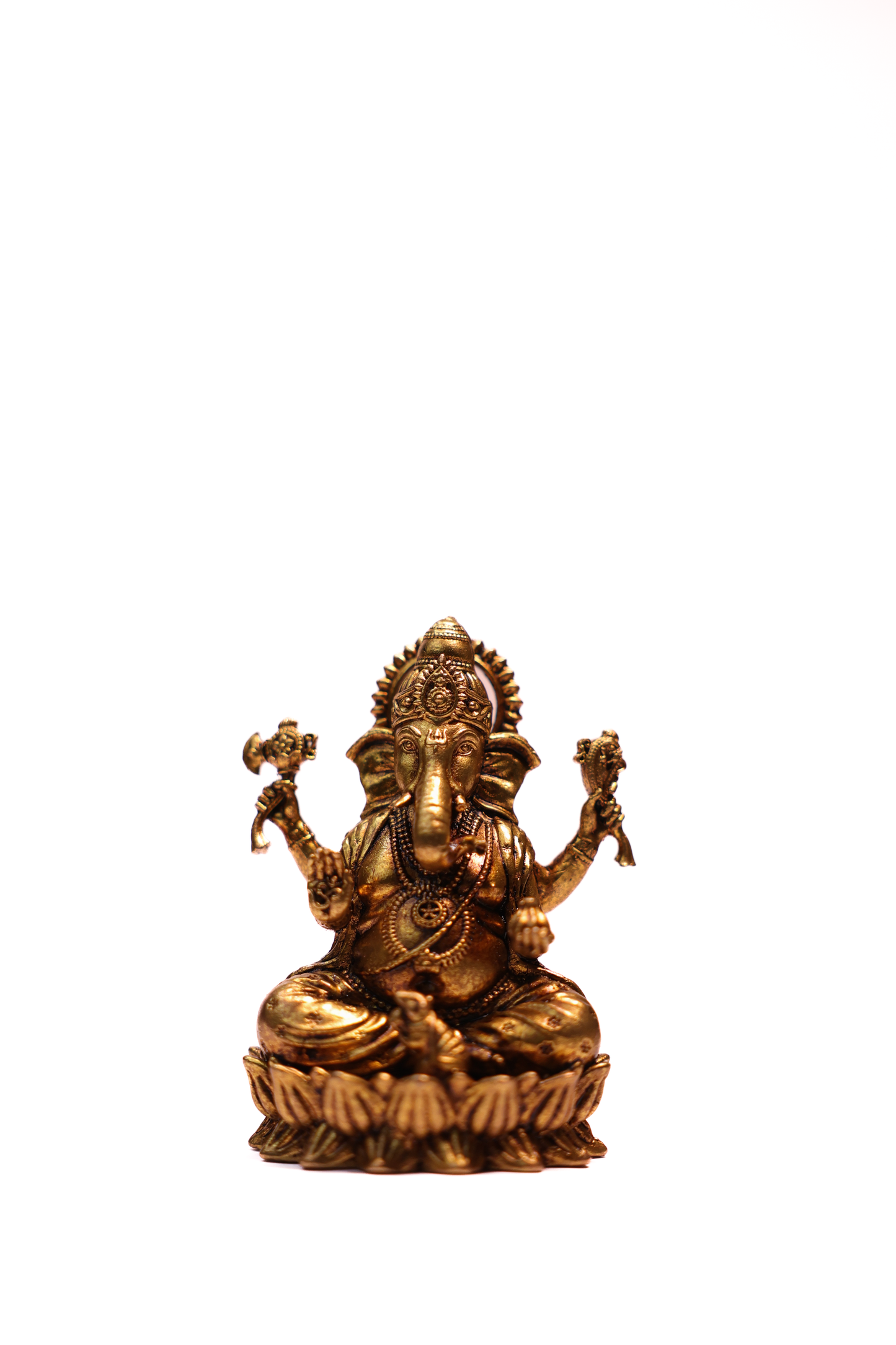 LAXMI GANESH KAMAL (SET) 4"