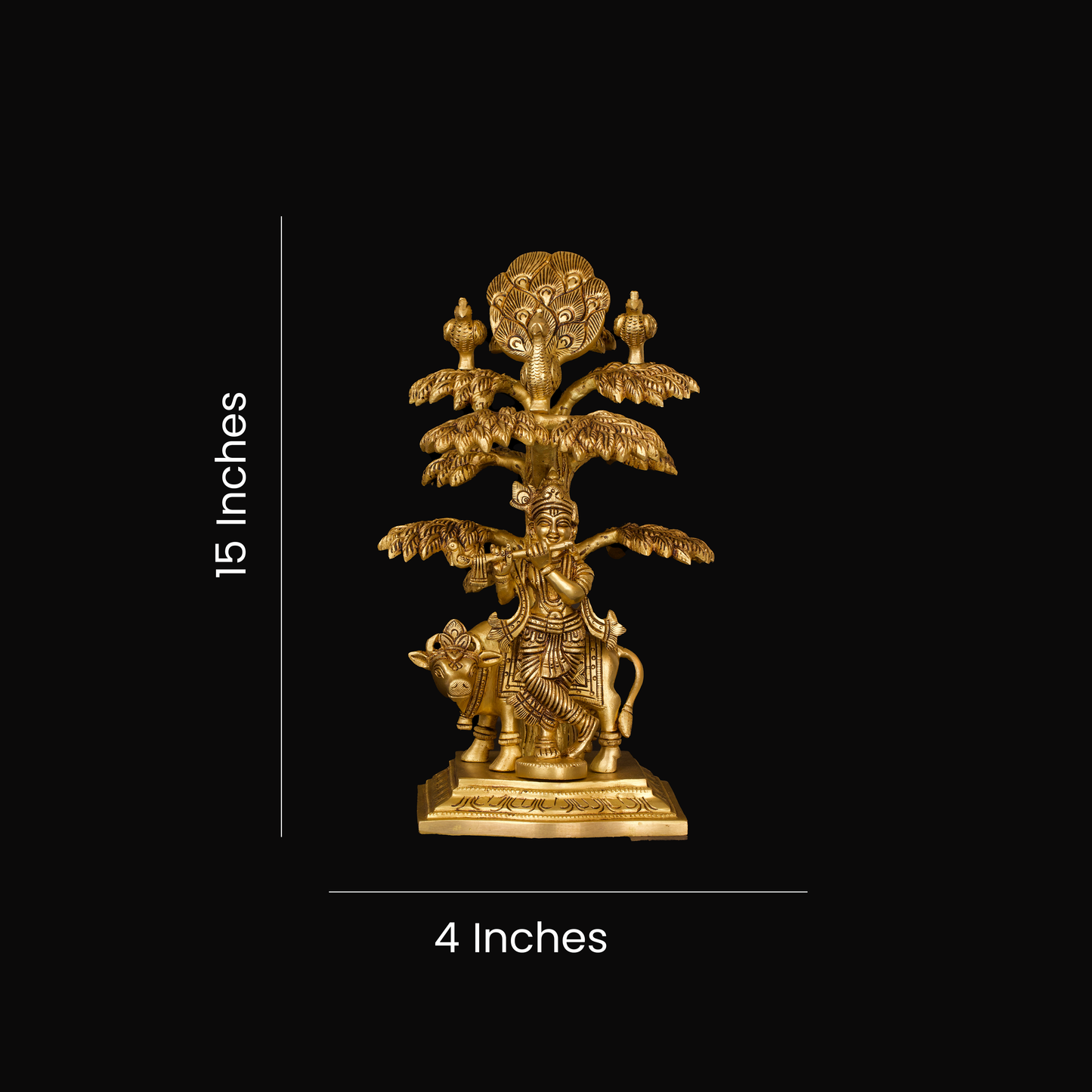 COW KRISHNA TREE 11"