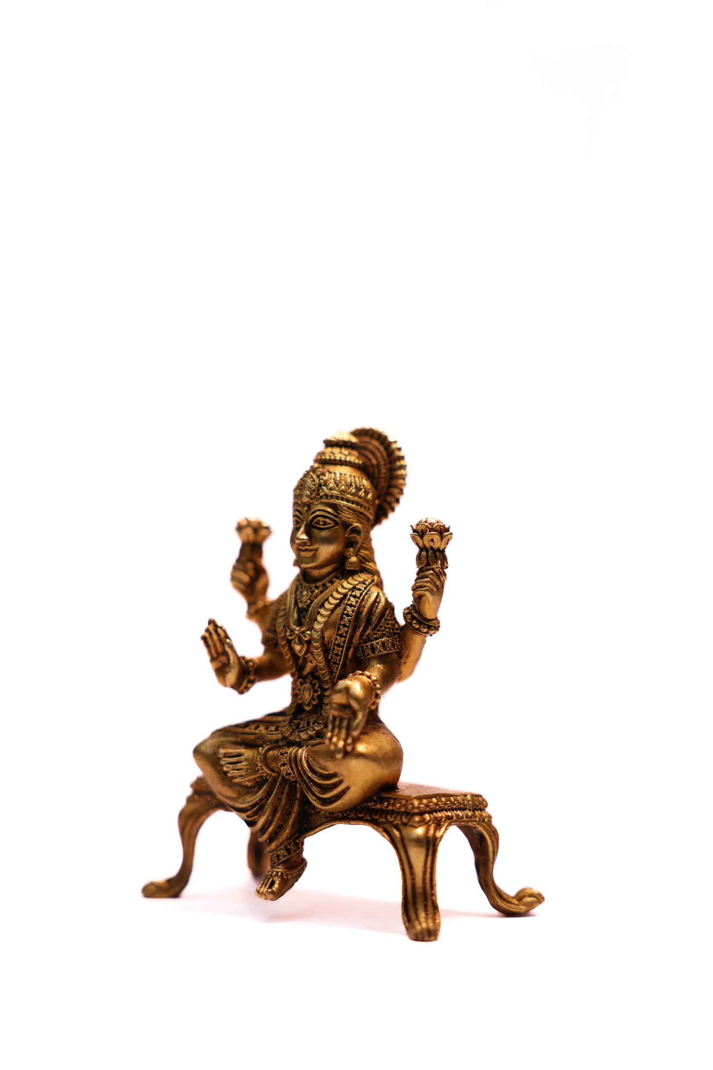 LAKSHMI GANESH CHWKY (SET) 4"