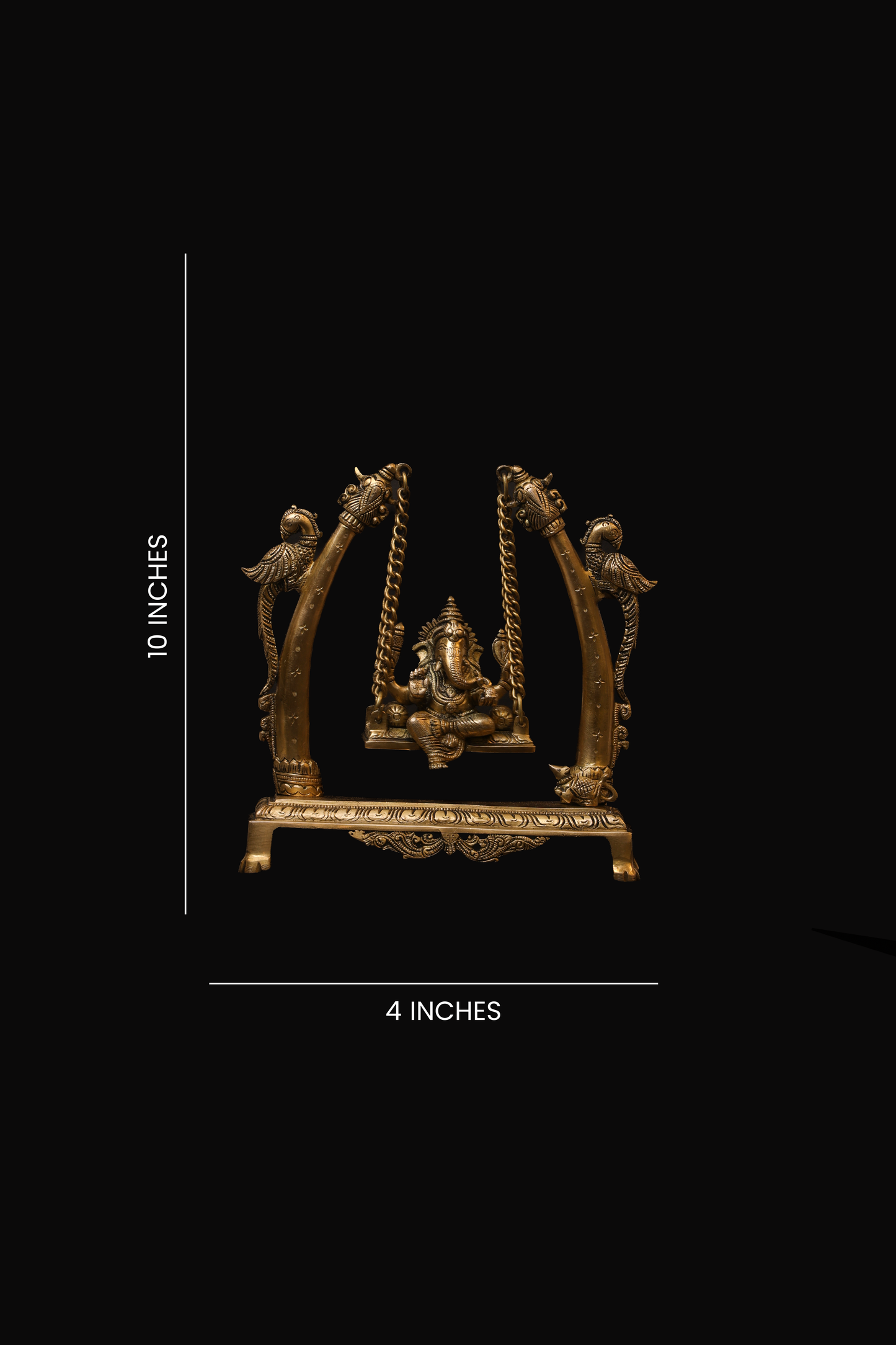 JHULA GANESHA TUSK 10''