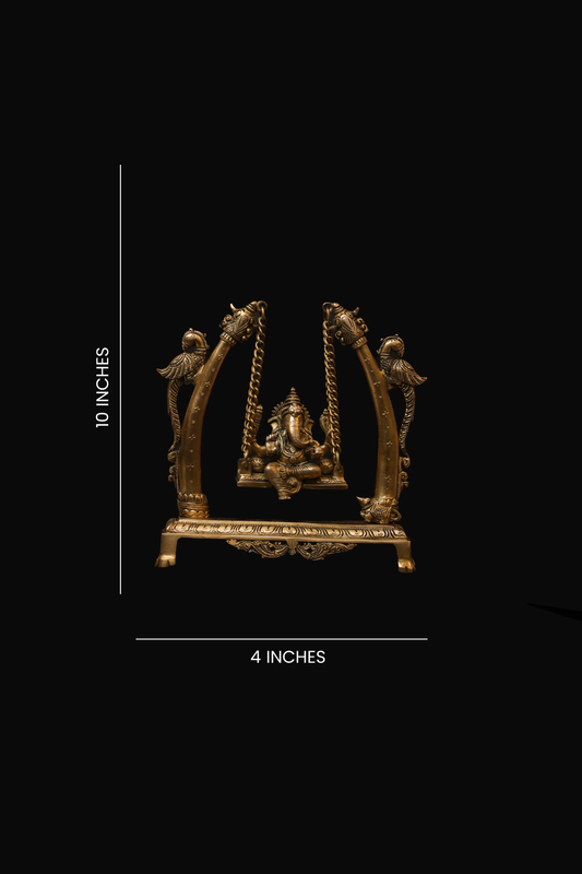 JHULA GANESHA TUSK 10''