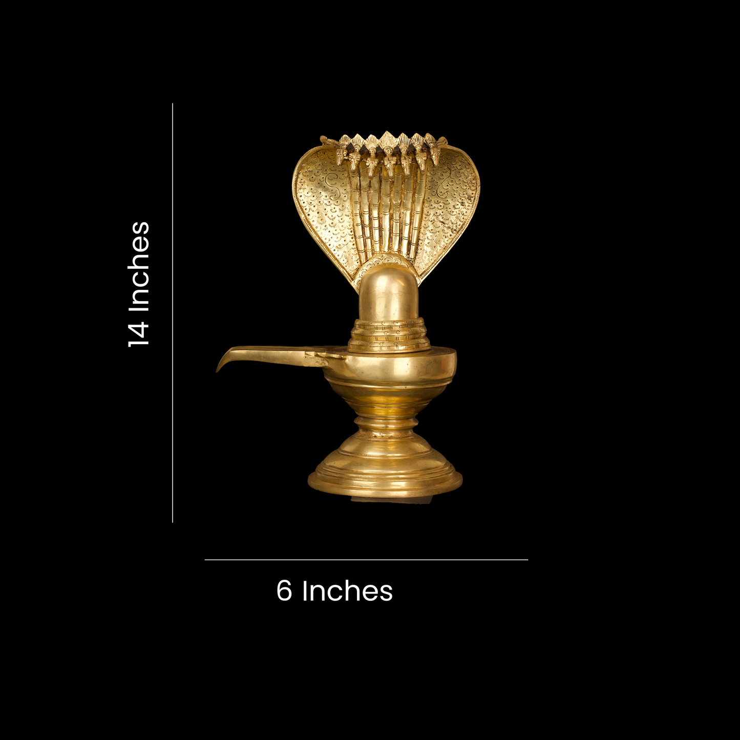 SHIV LINGA 12''