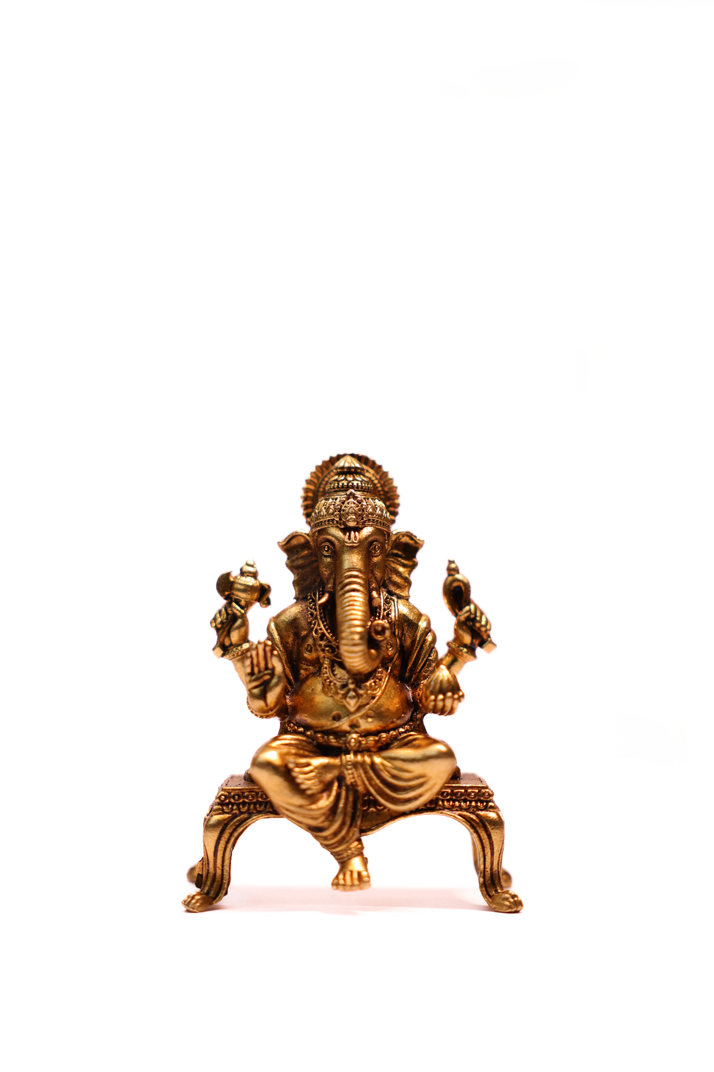 LAKSHMI GANESH CHWKY (SET) 4"