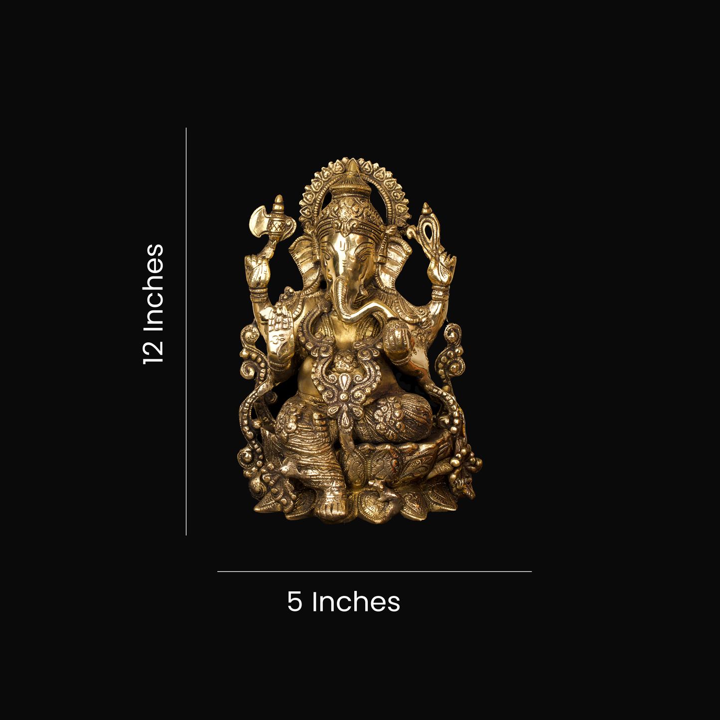 LOTUS GANESHA 12"