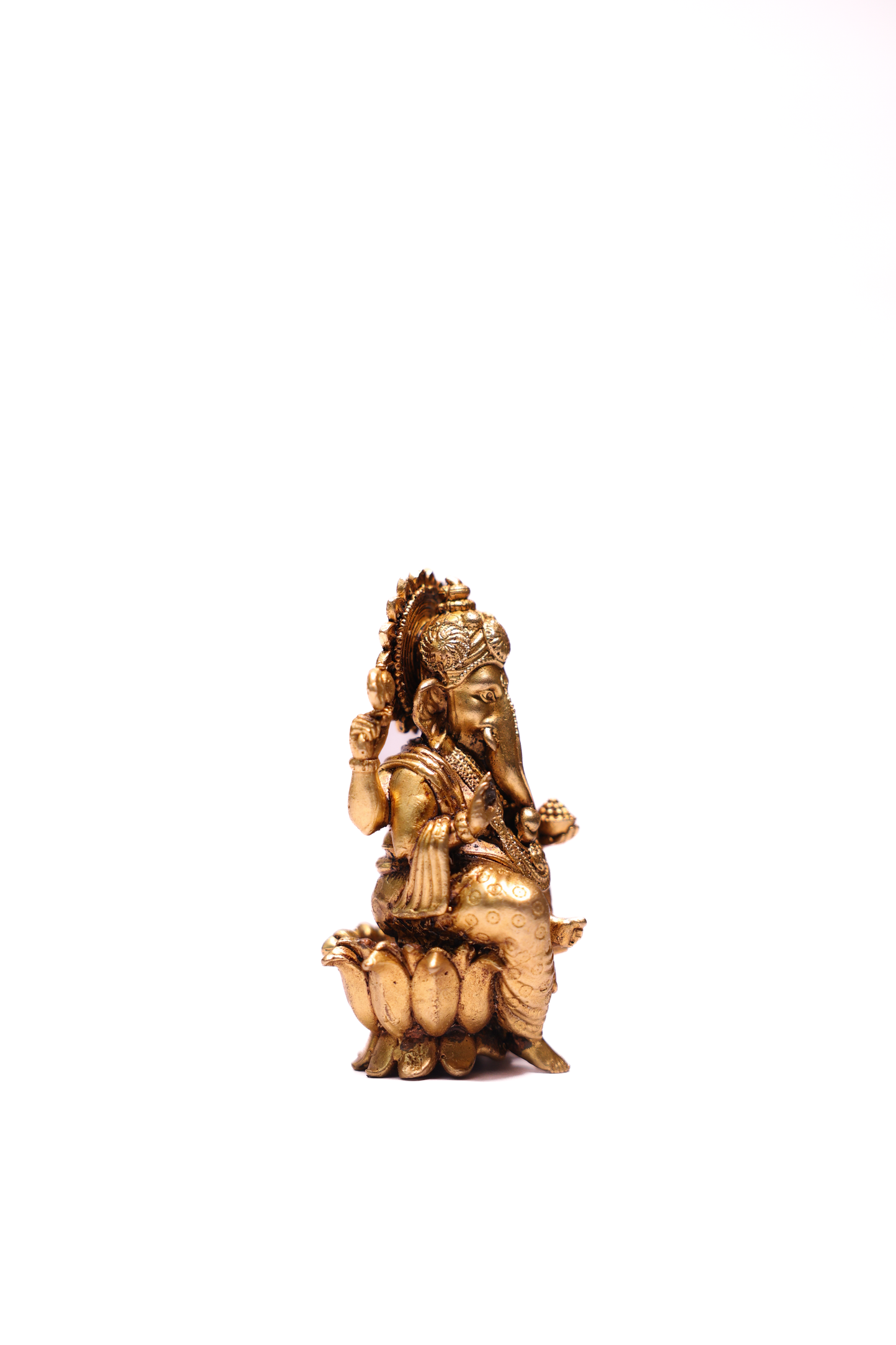 LAXMI GANESH (SET) LOTUS 4"