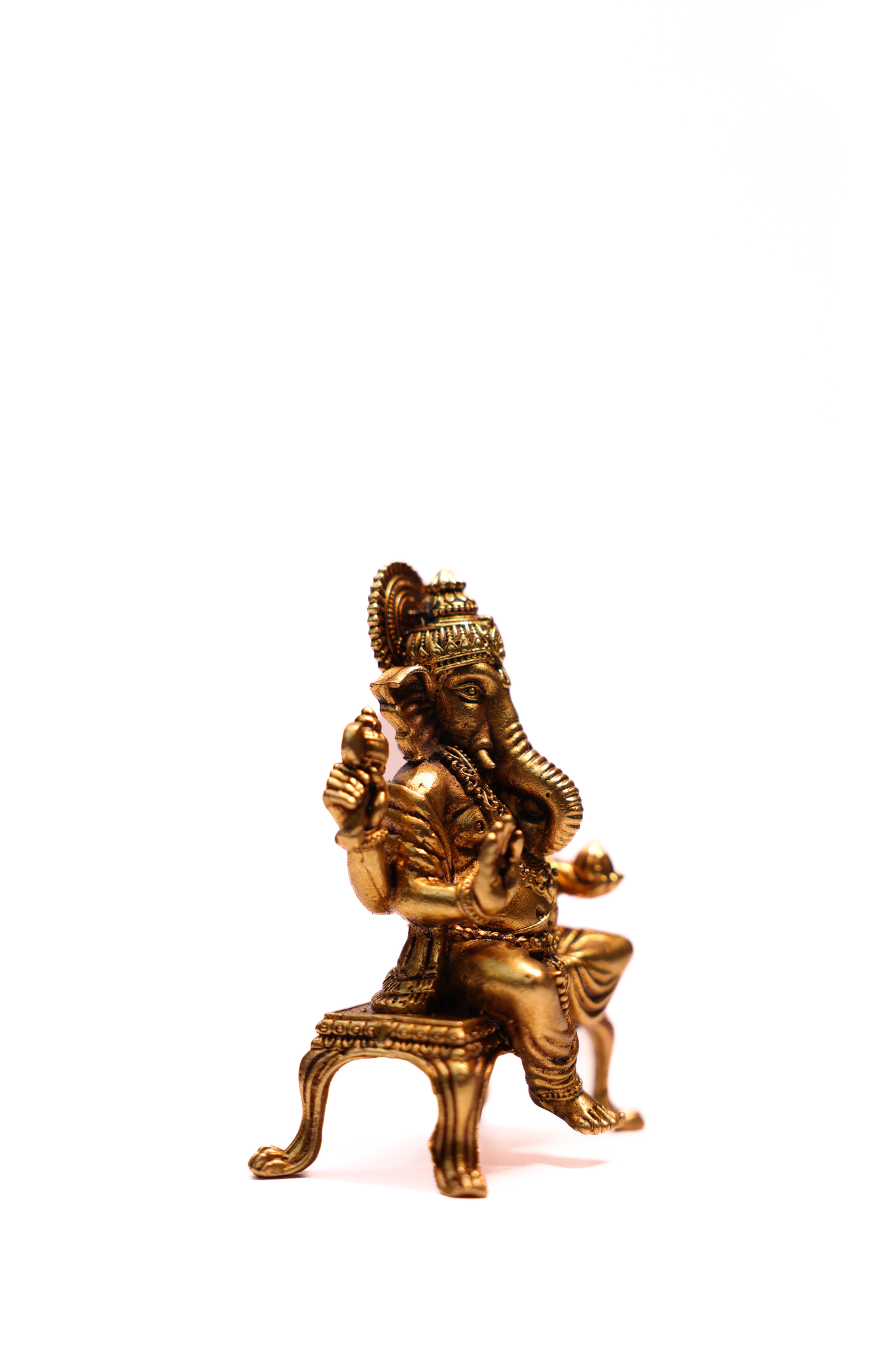 LAKSHMI GANESH CHWKY (SET) 4"