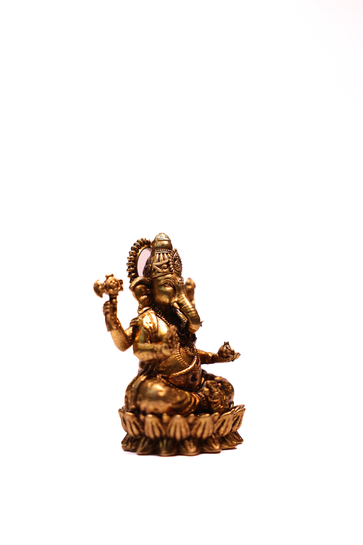 LAXMI GANESH KAMAL (SET) 4"