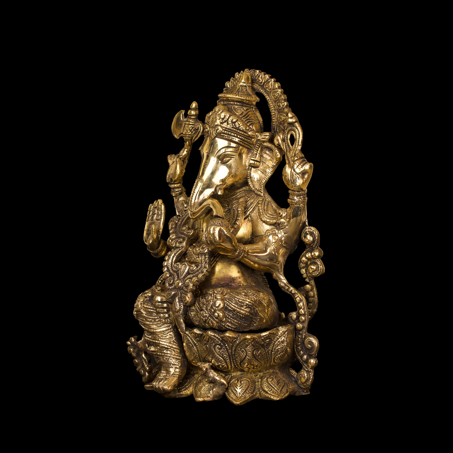 LOTUS GANESHA 12"