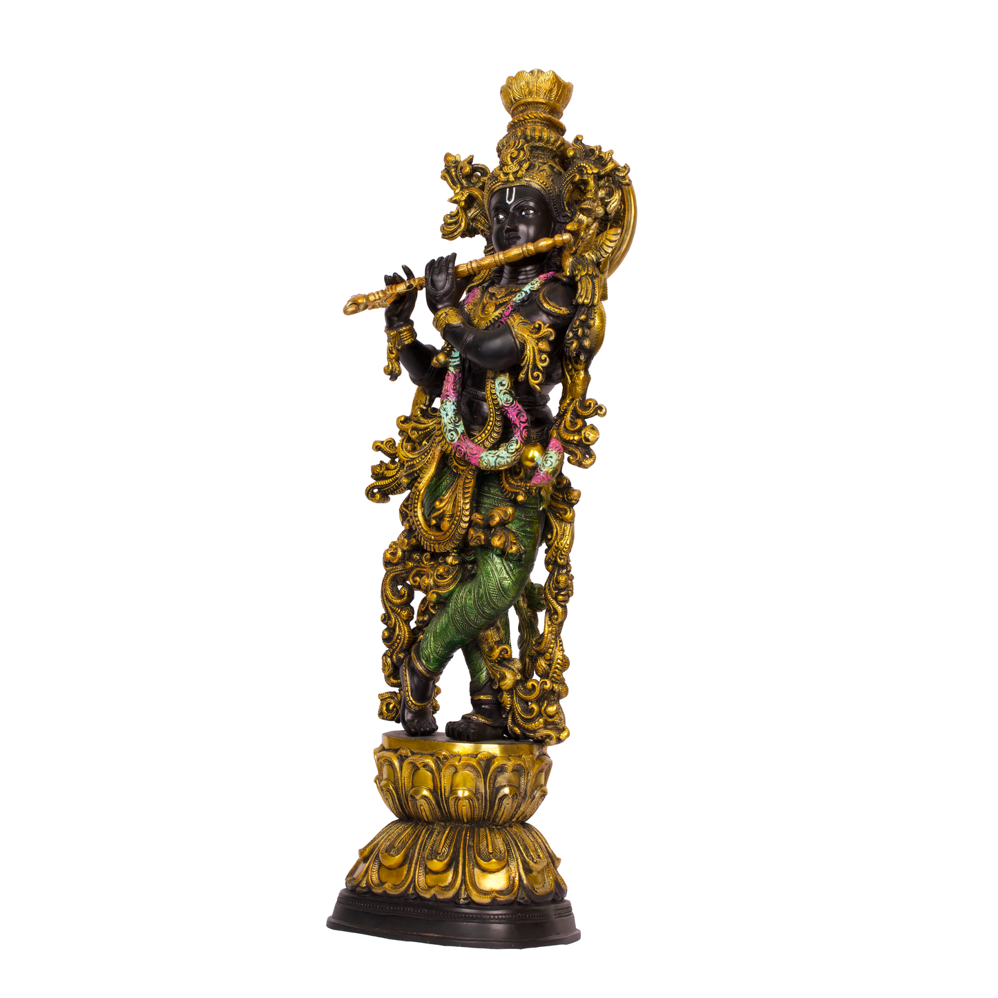 KRISHNA 30" BLACK & YELLOW FINISH