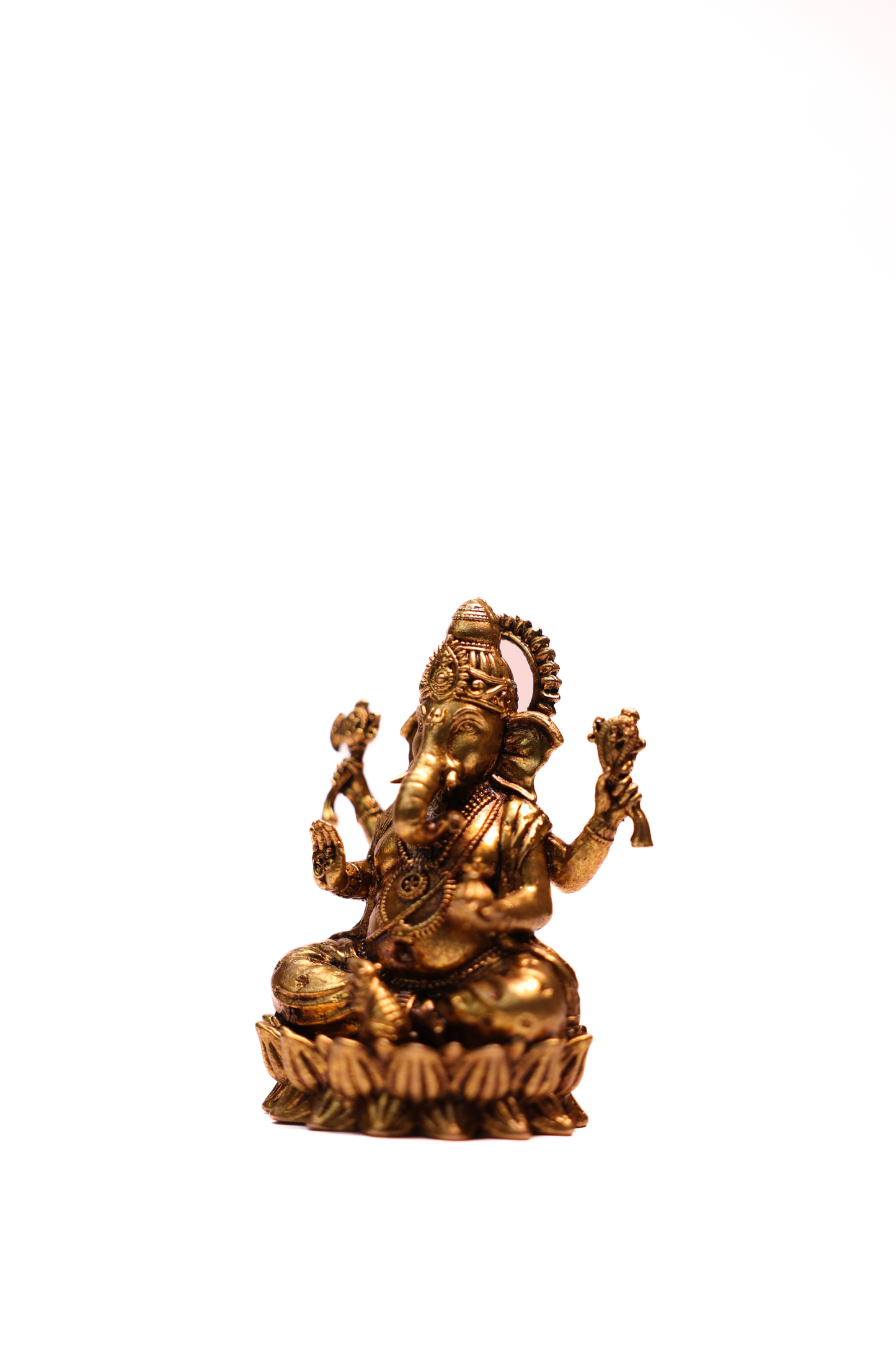 LAXMI GANESH KAMAL (SET) 4"