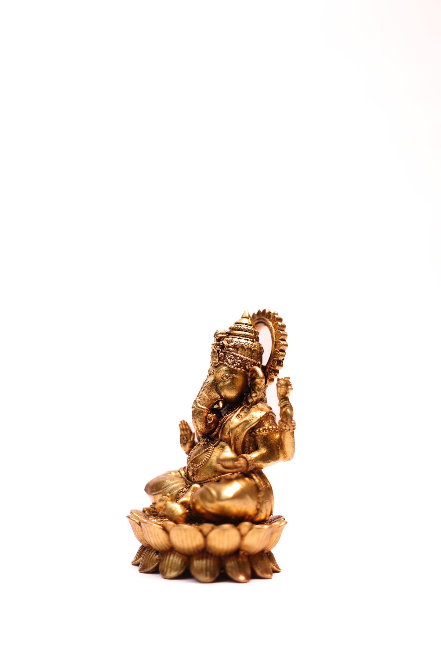 LAXMI GANESH LOTUS (SET)L 4"