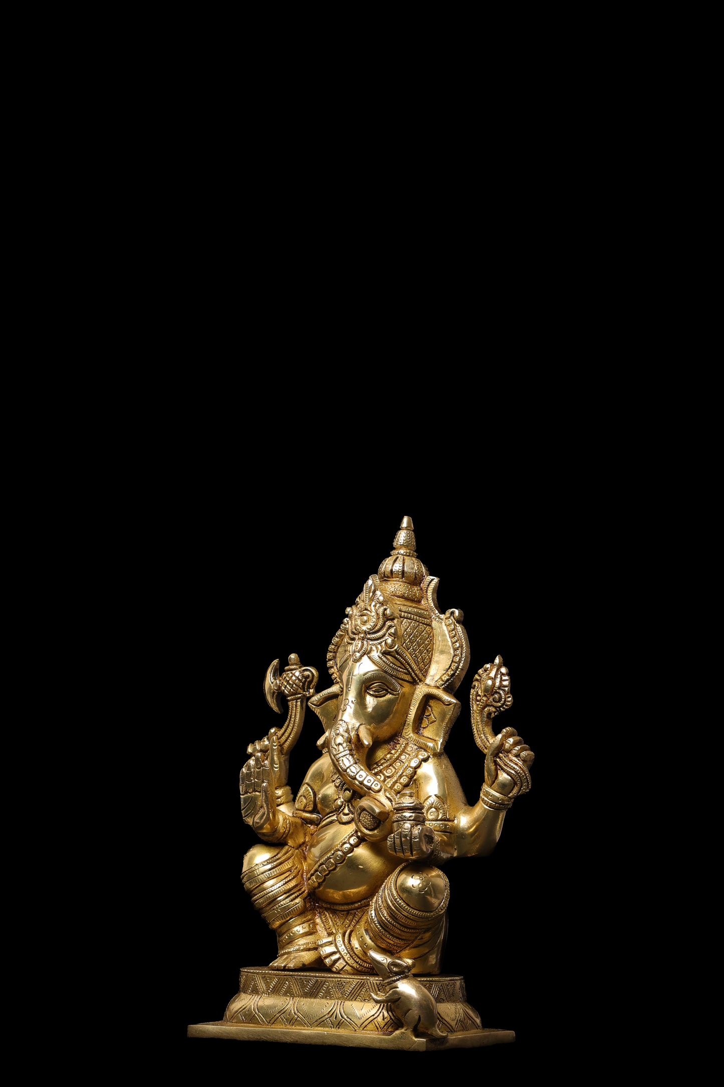 GANESHA CROWN 11"