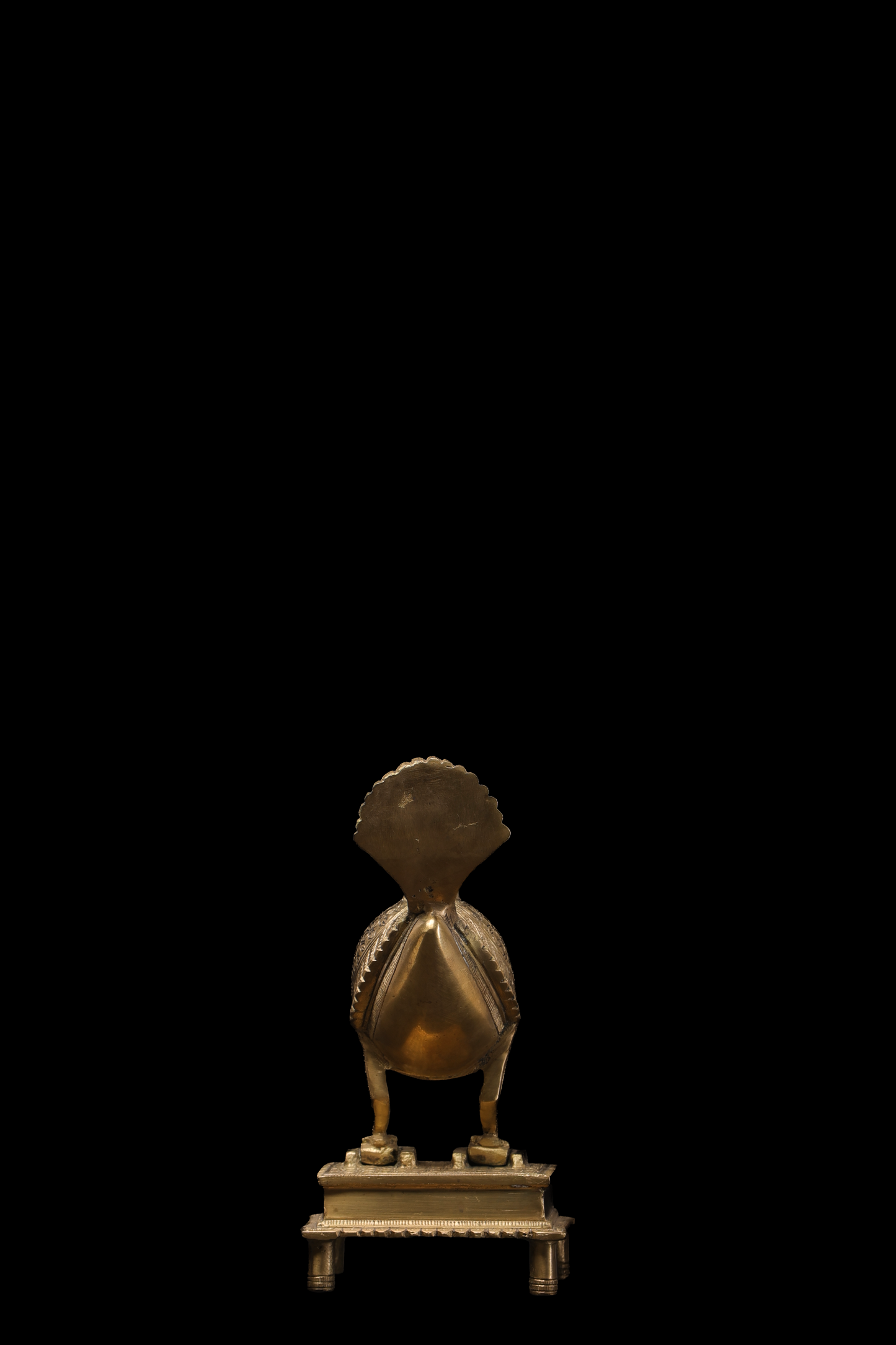 PEACOCK HOOKAH POT 8''