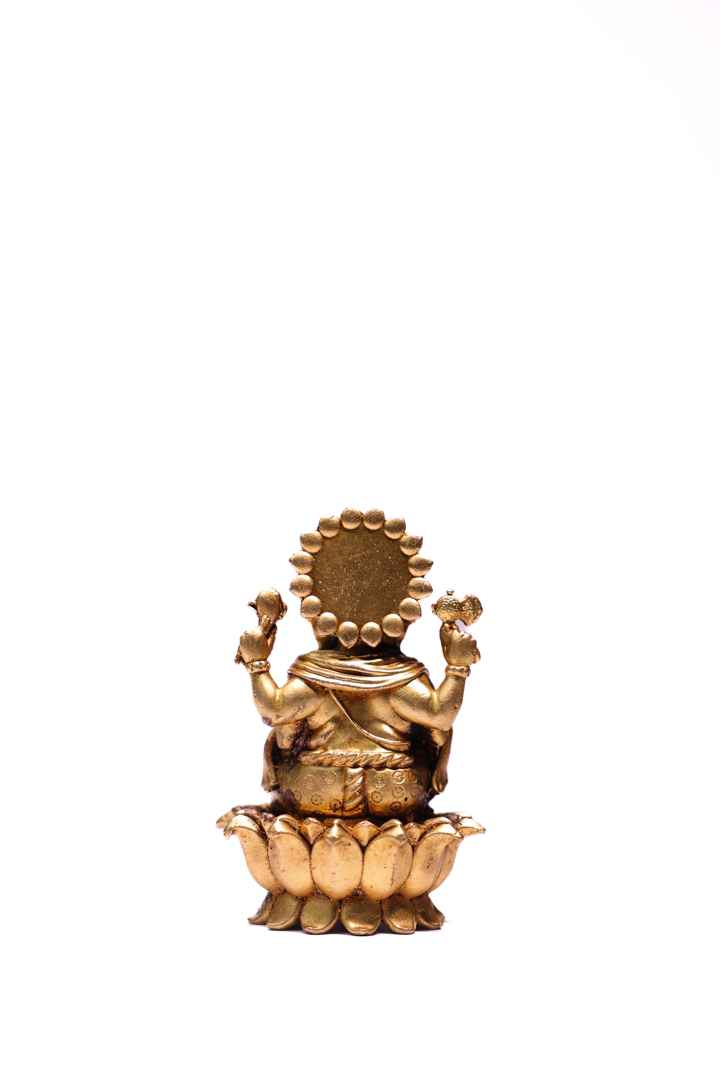 LAXMI GANESH (SET) LOTUS 4"